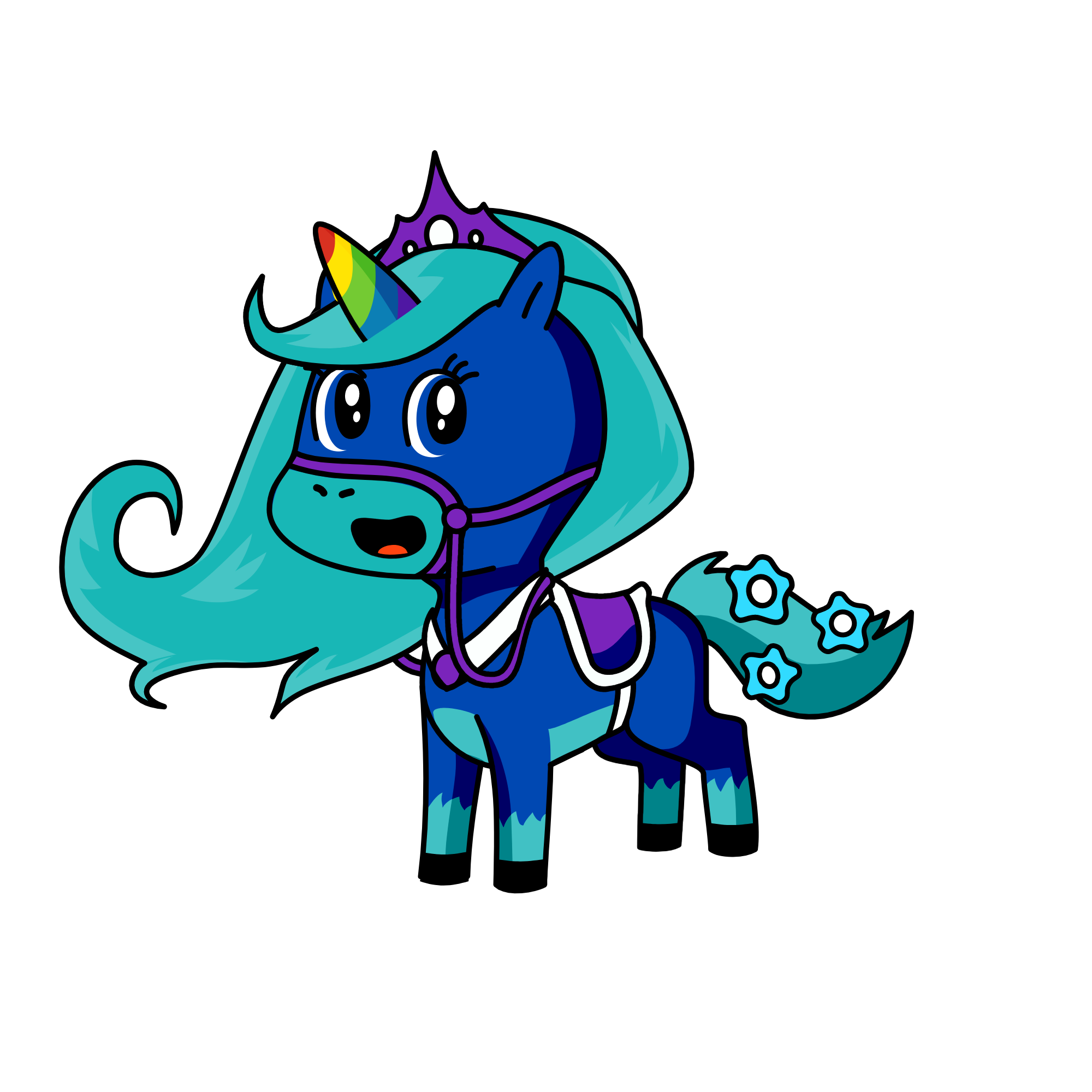 Midnight, the unicorn
