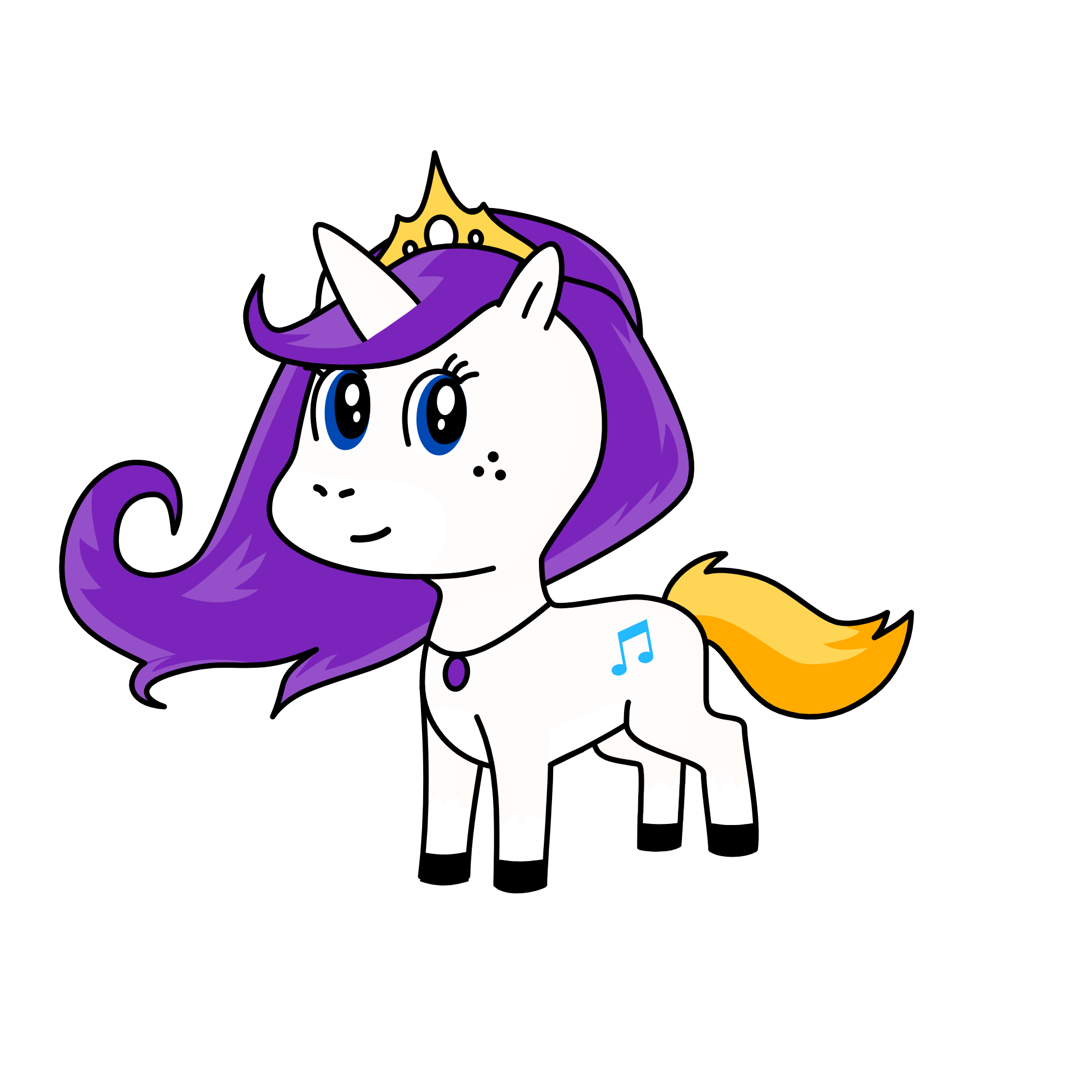Rarity, the unicorn