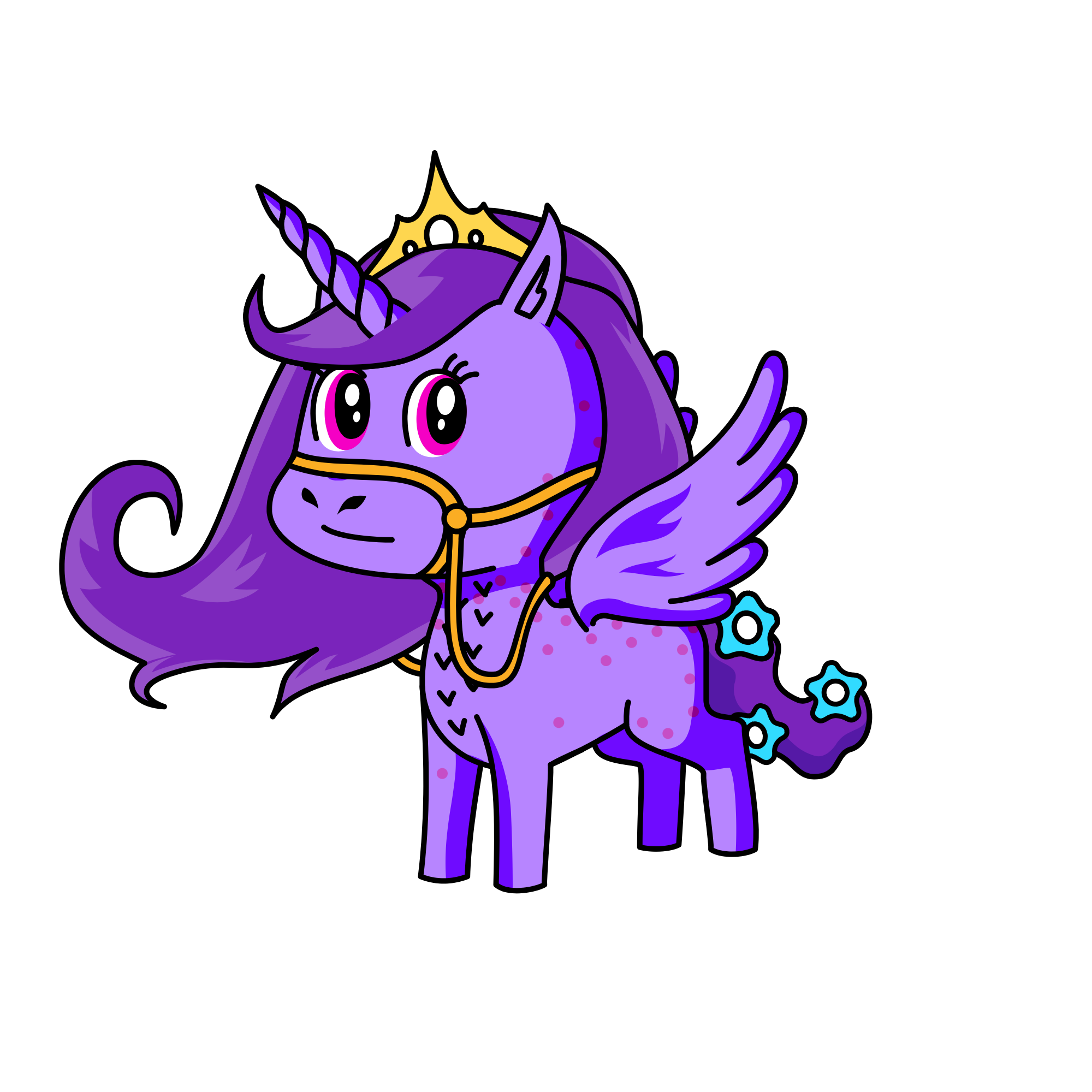 Pixie, the unicorn