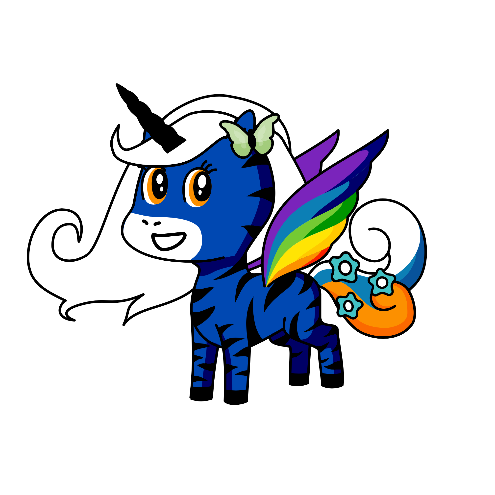 Rip, the unicorn