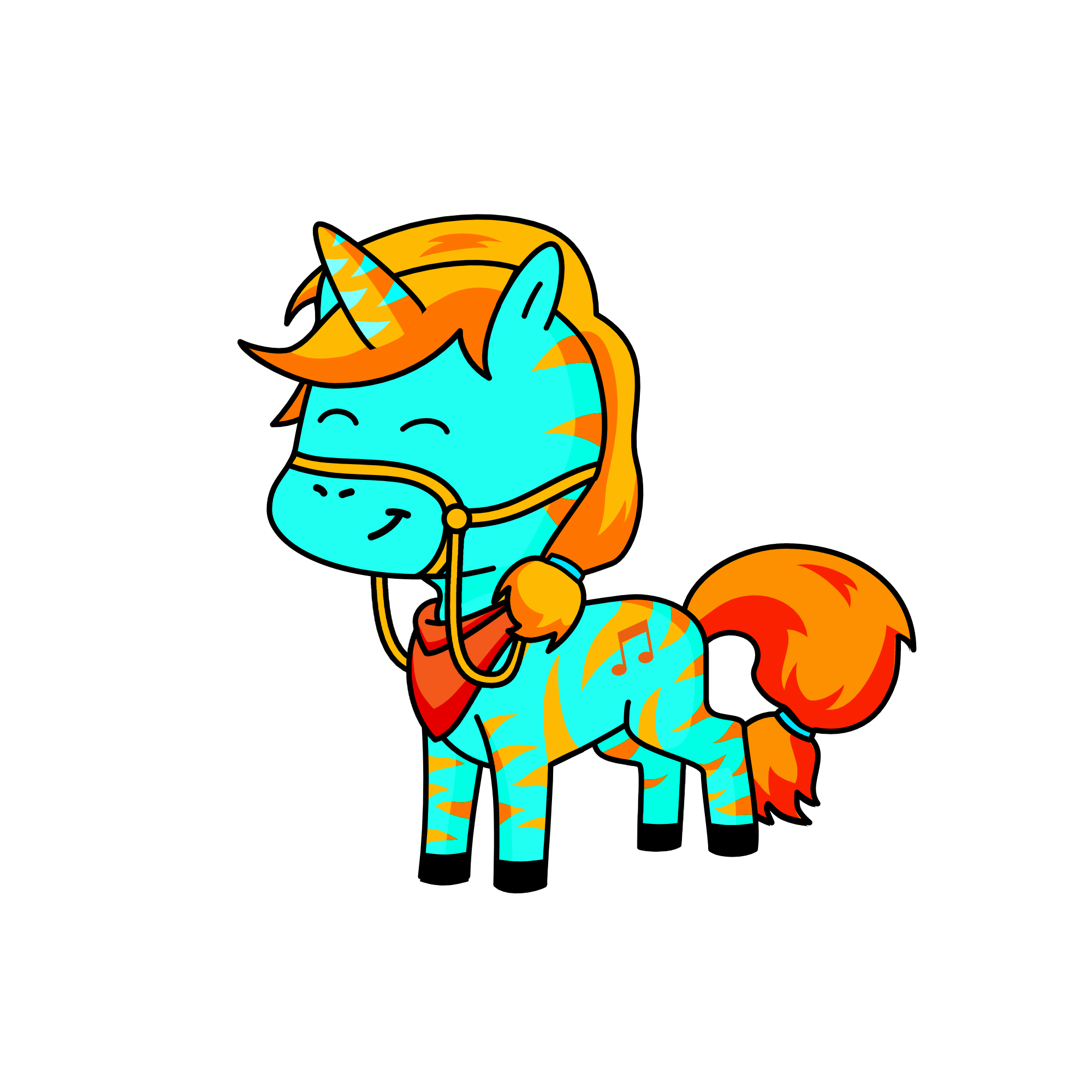 Tongo, the unicorn