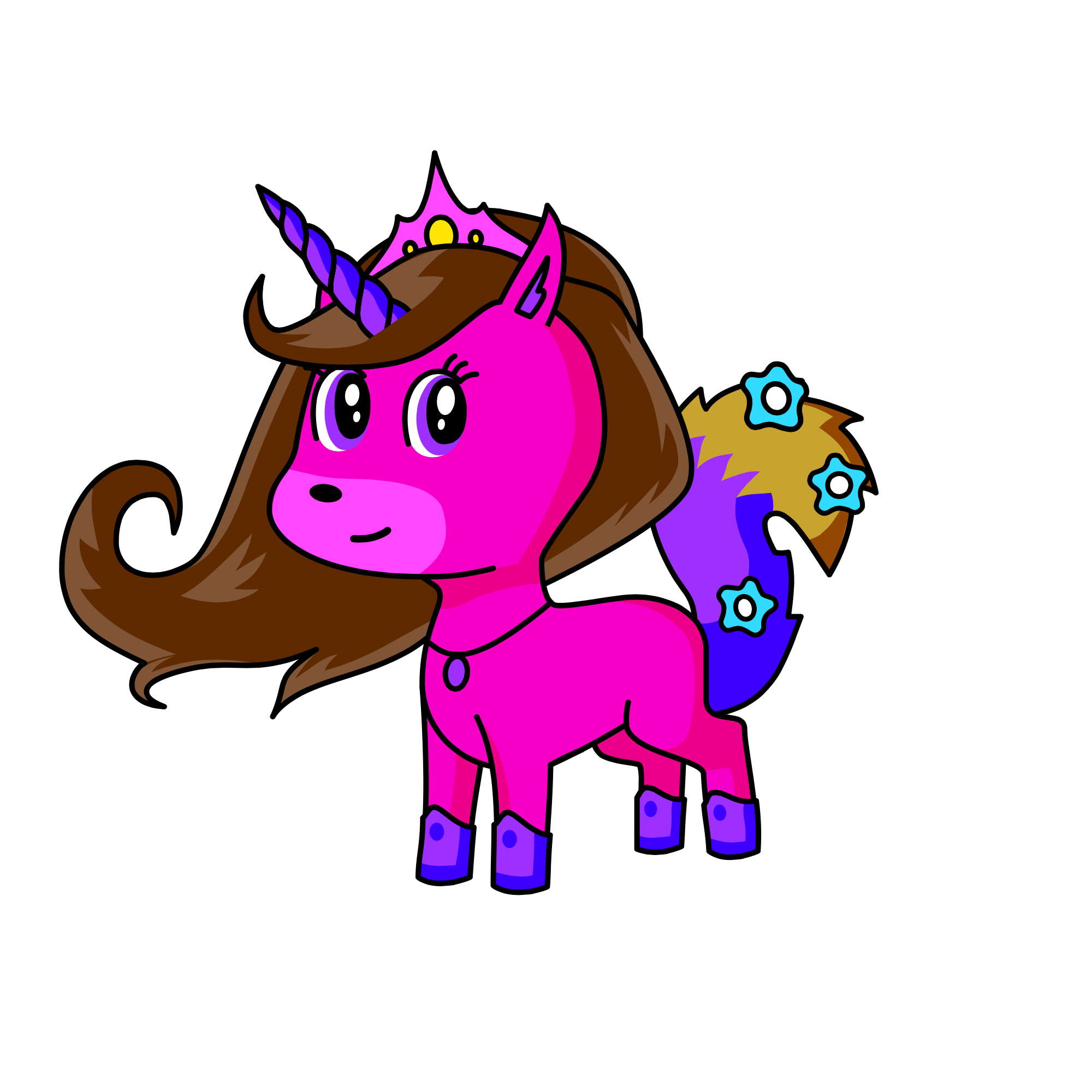 Mimi, the unicorn