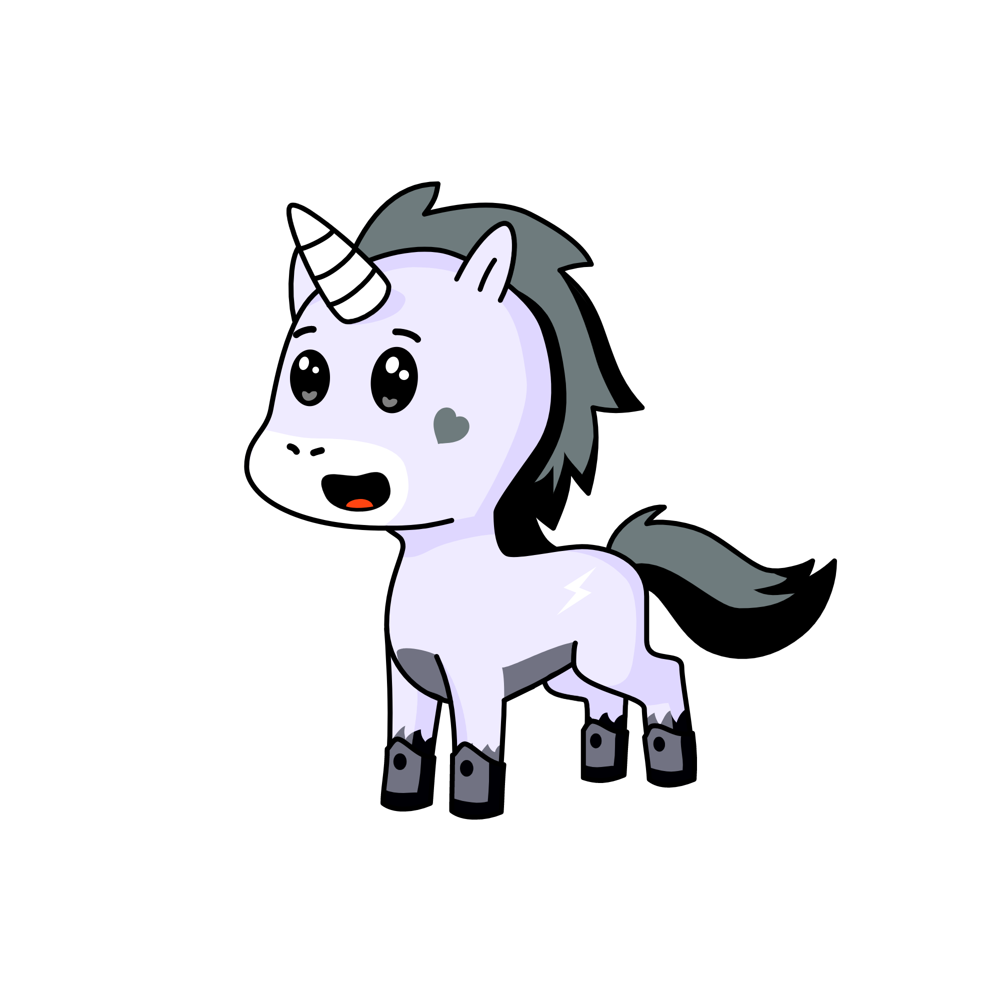 moon, the unicorn