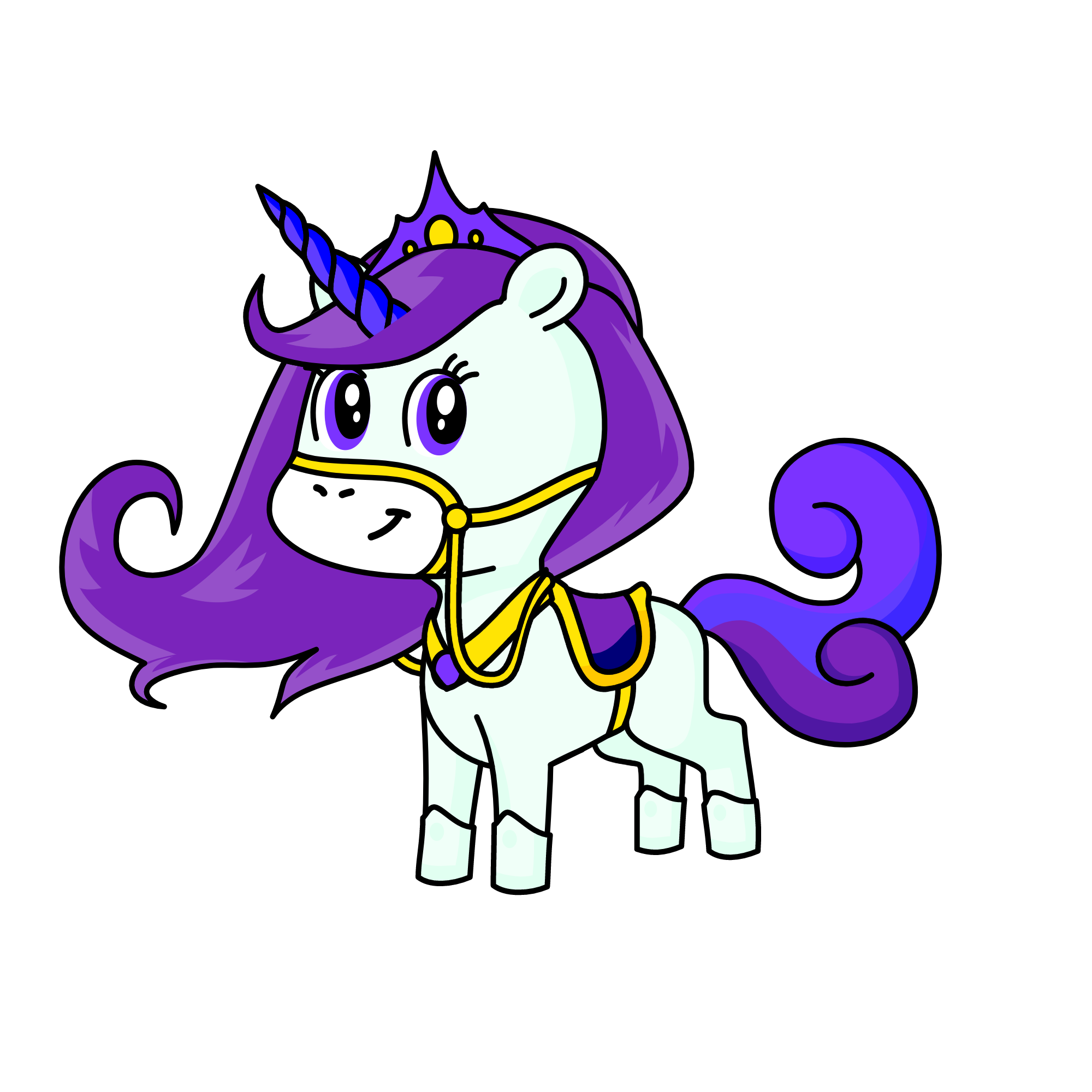 Amethyst, the unicorn