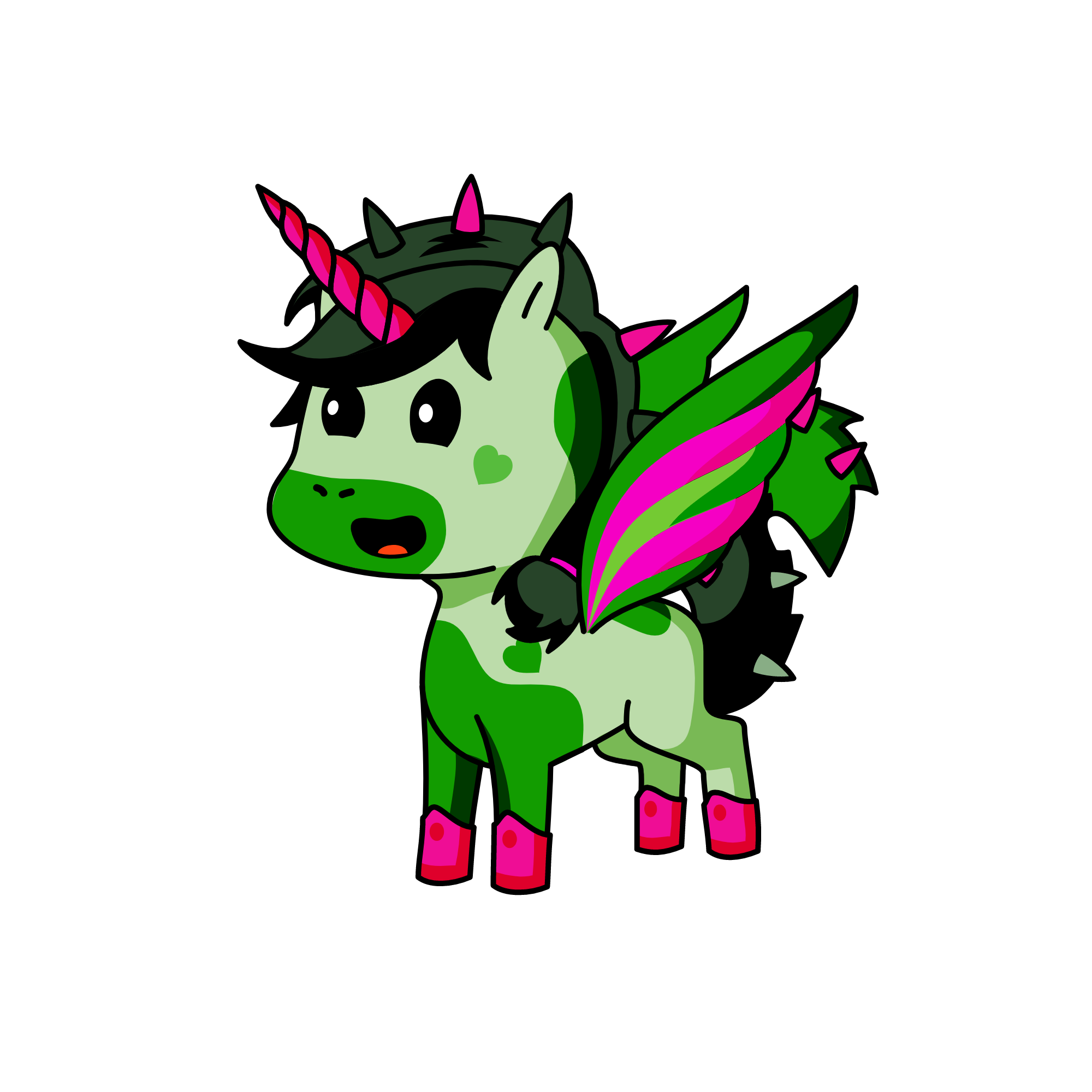 Sky, the unicorn