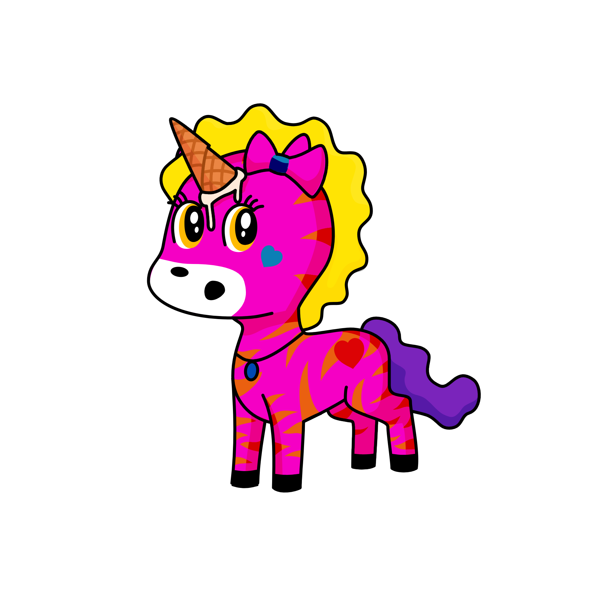 Ice, the unicorn