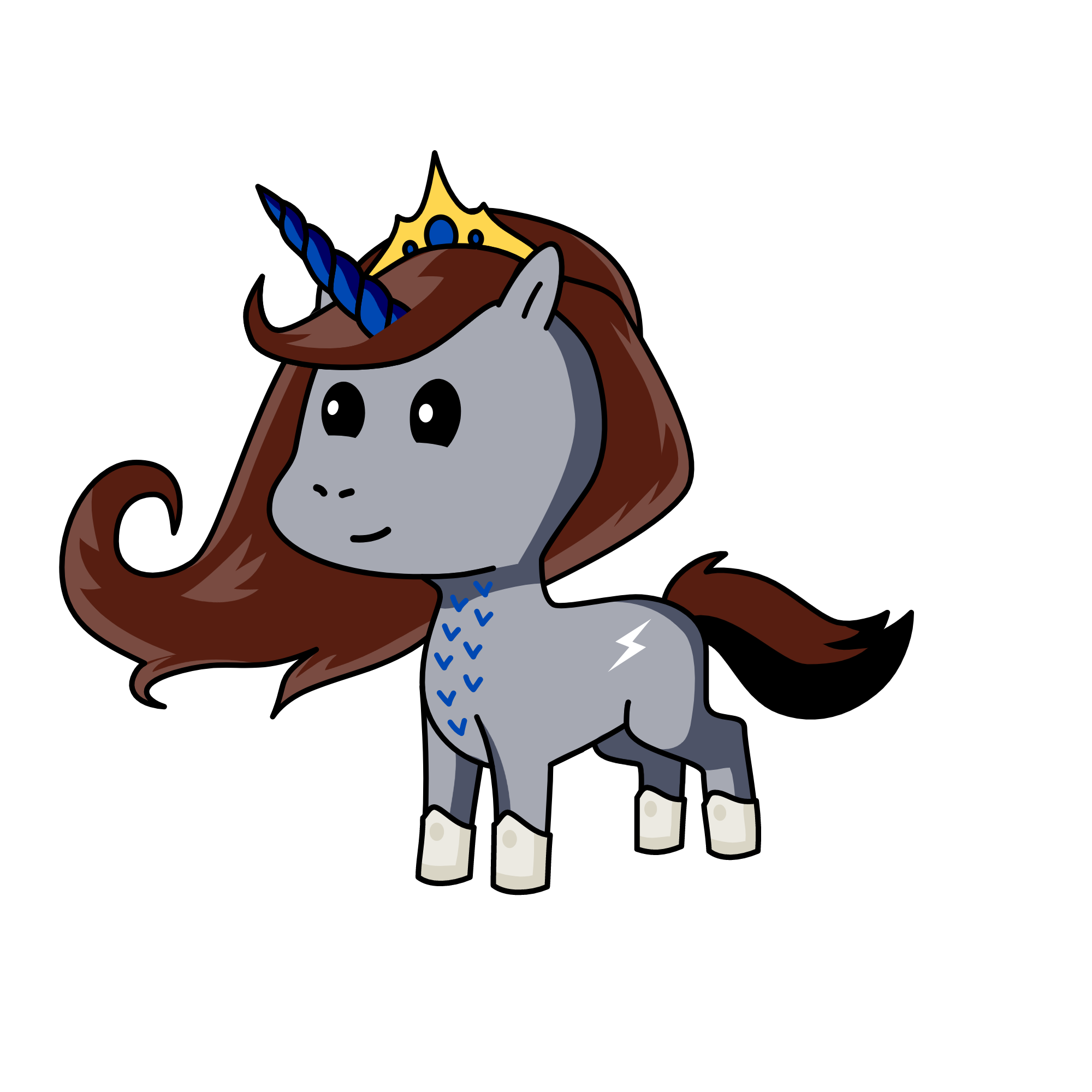 Athena, the unicorn