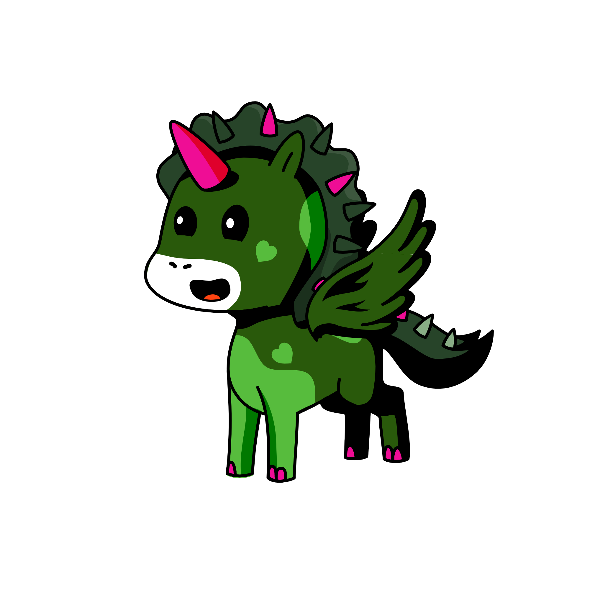 Mands, the unicorn