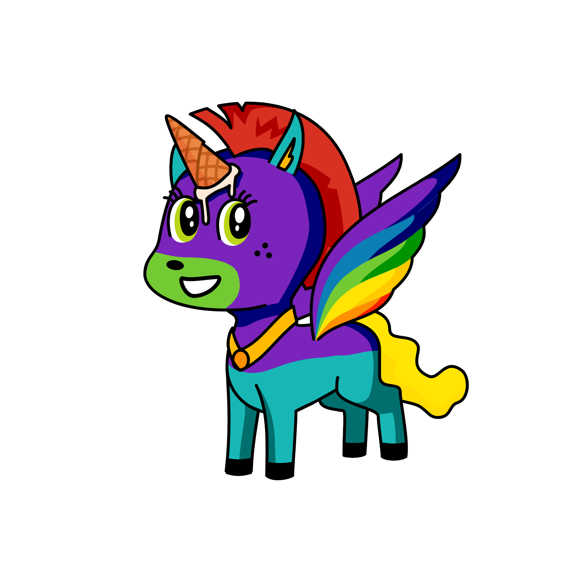 Desert, the unicorn