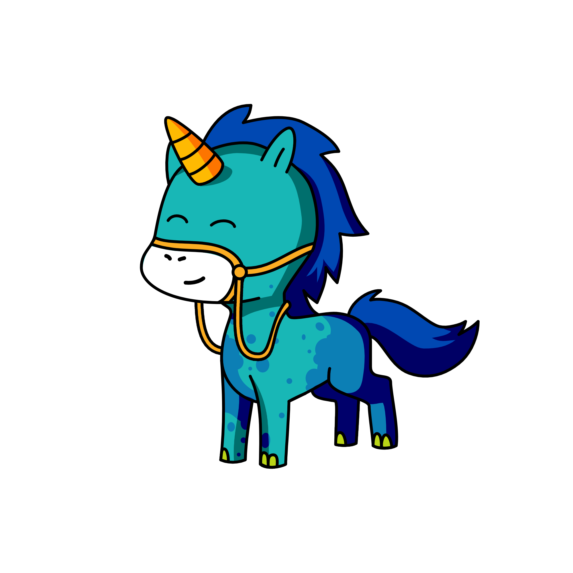 bubbles, the unicorn