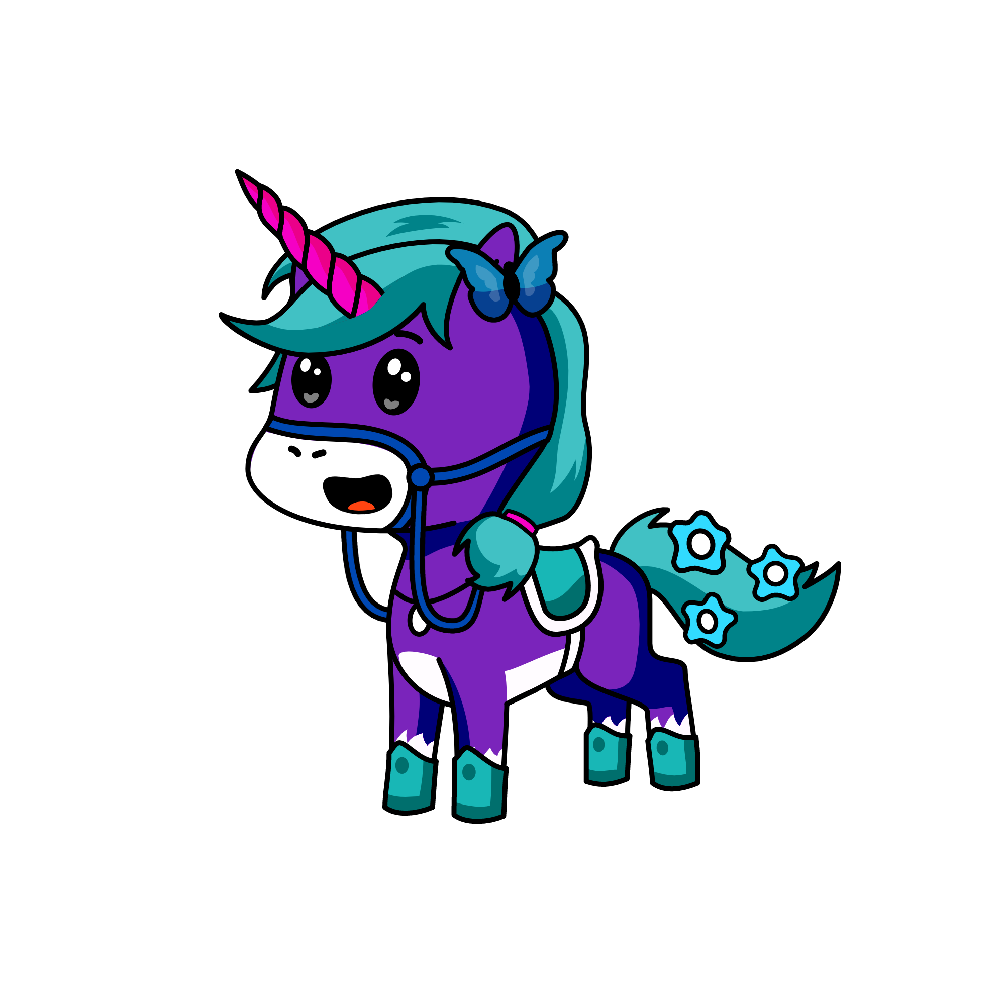 Butterfly, the unicorn