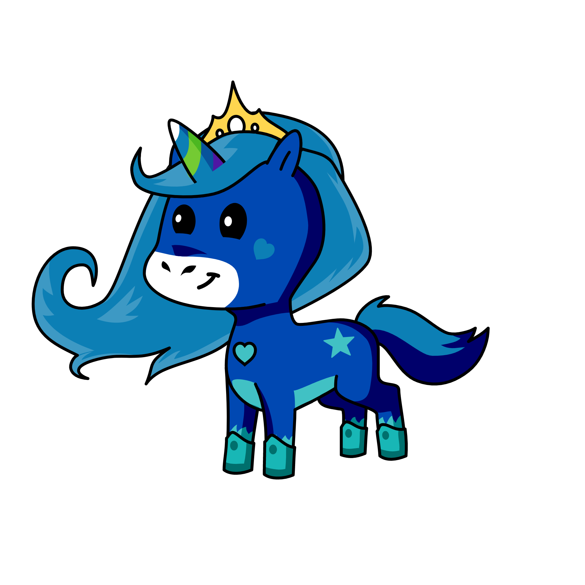 luna, the unicorn