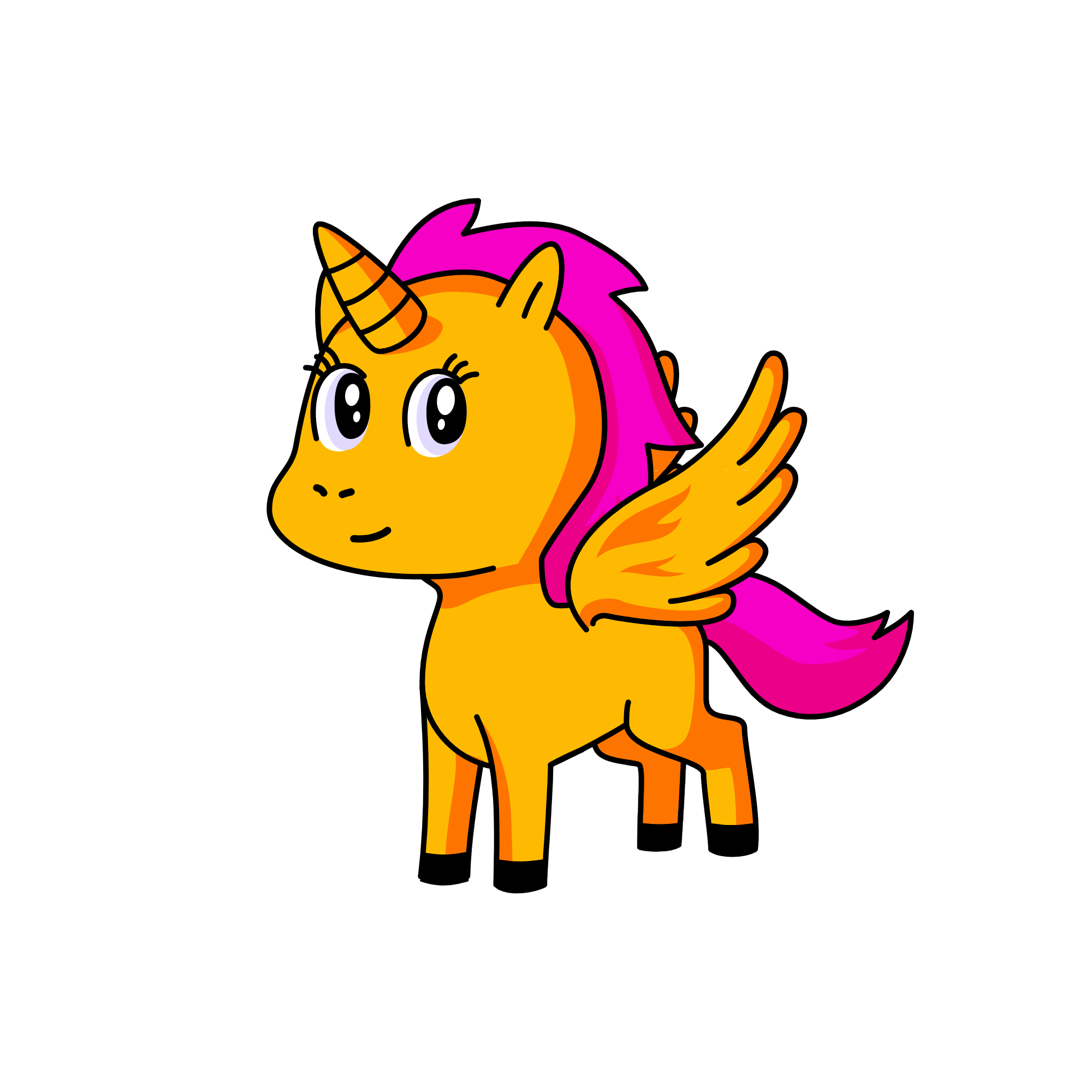 scuterlu, the unicorn