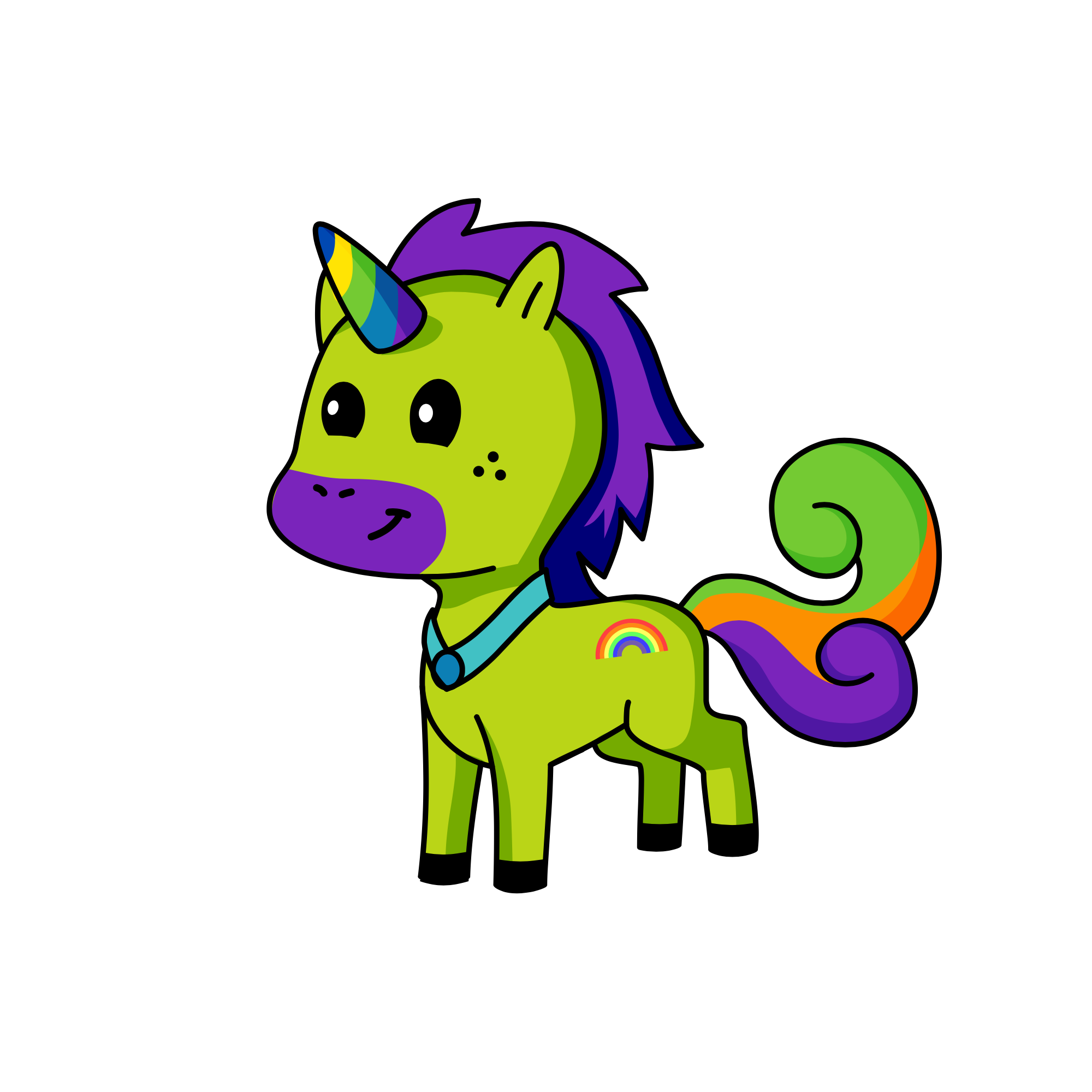 Teta, the unicorn