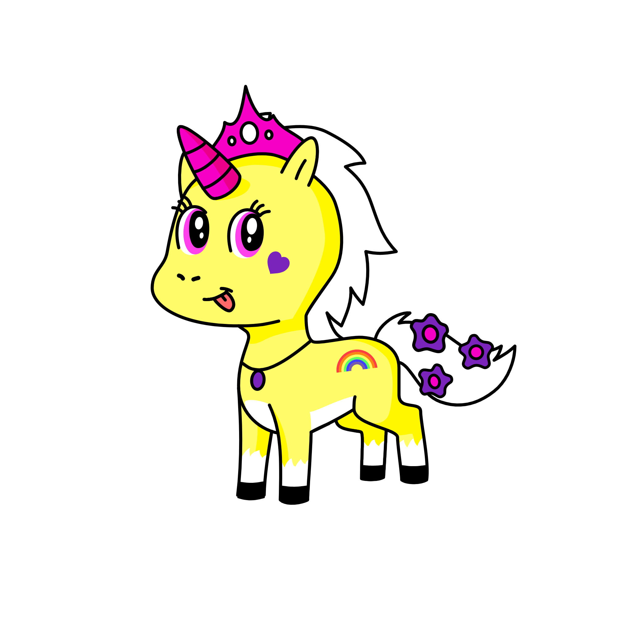 queen sophie, the unicorn
