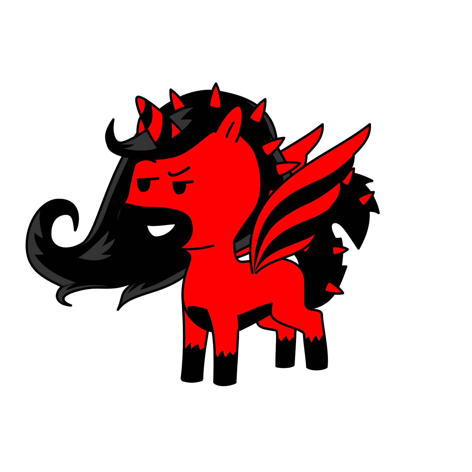 rED, the unicorn