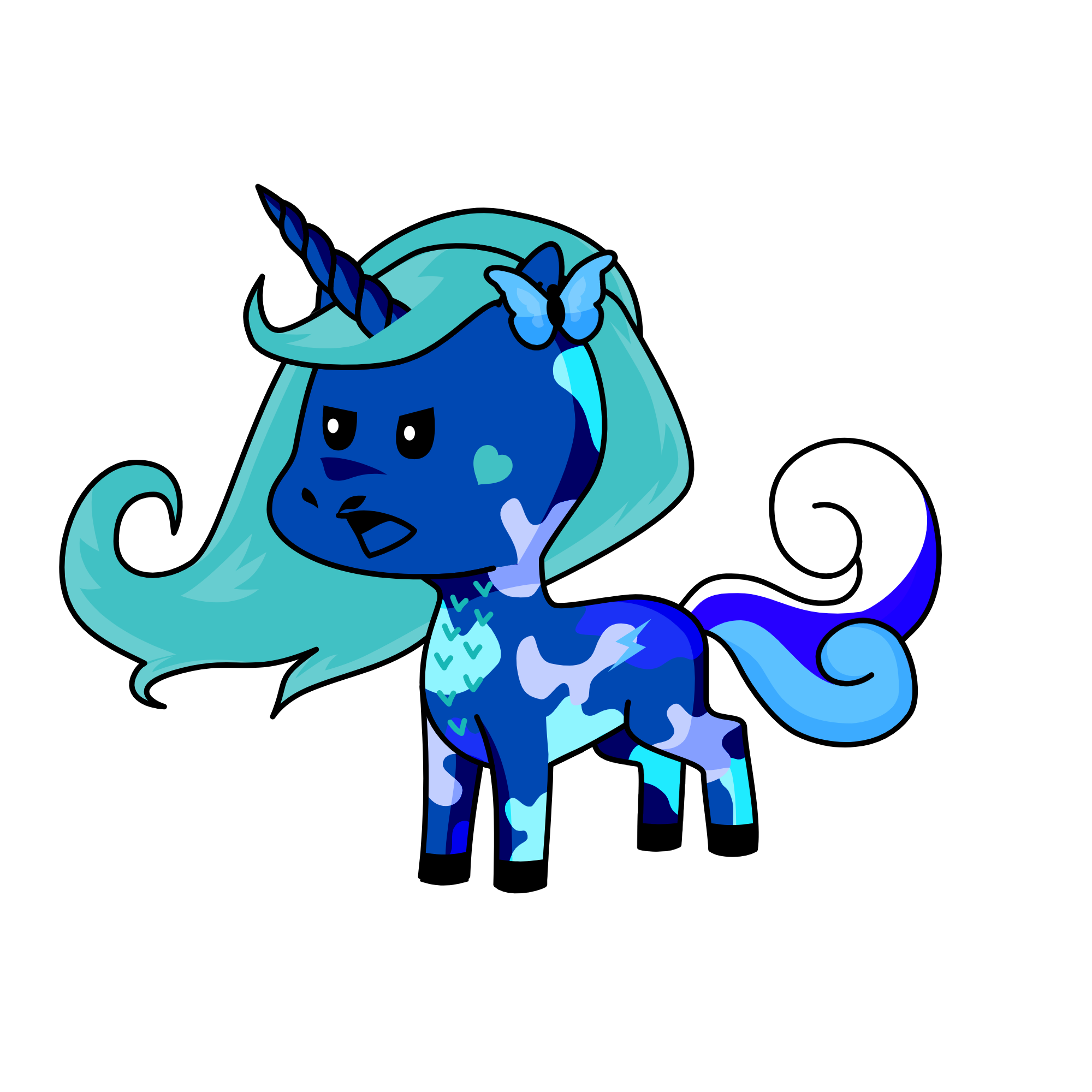 Waterfly, the unicorn