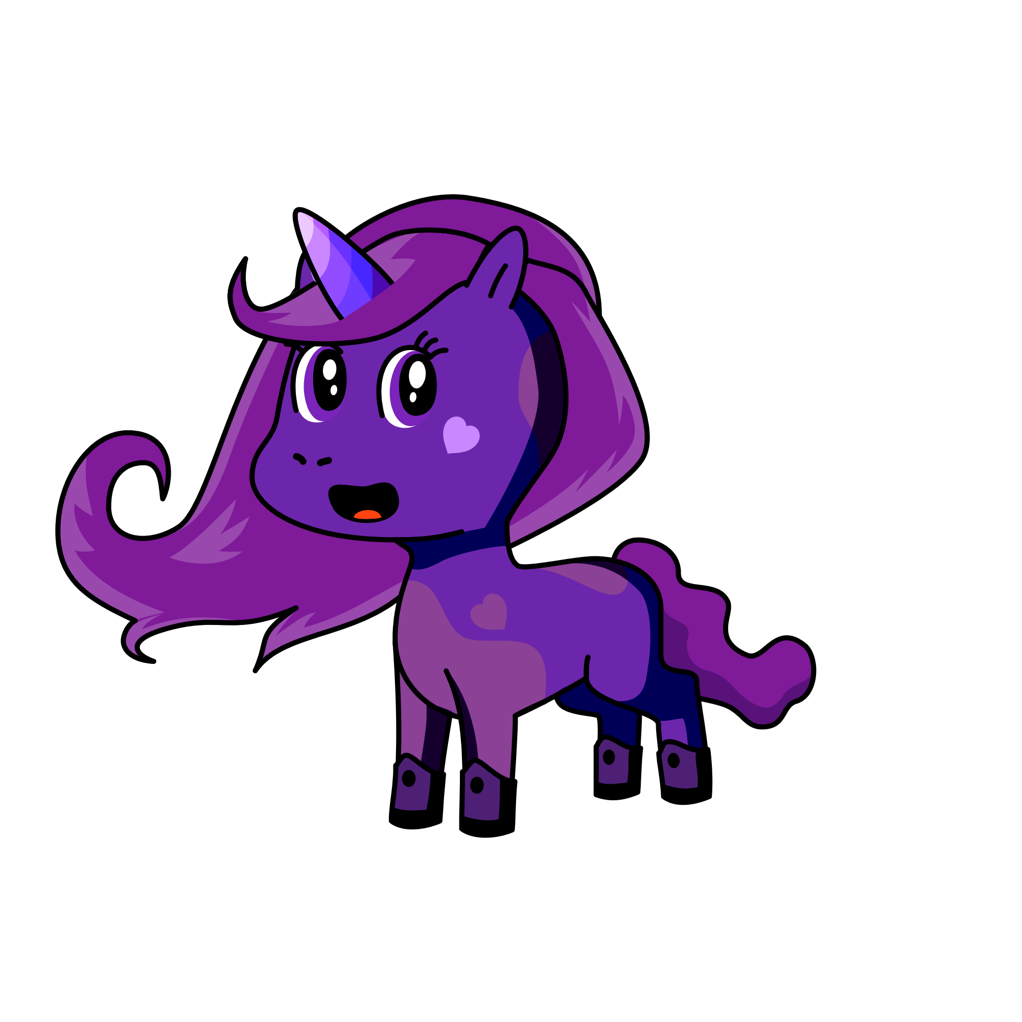 Jelly, the unicorn