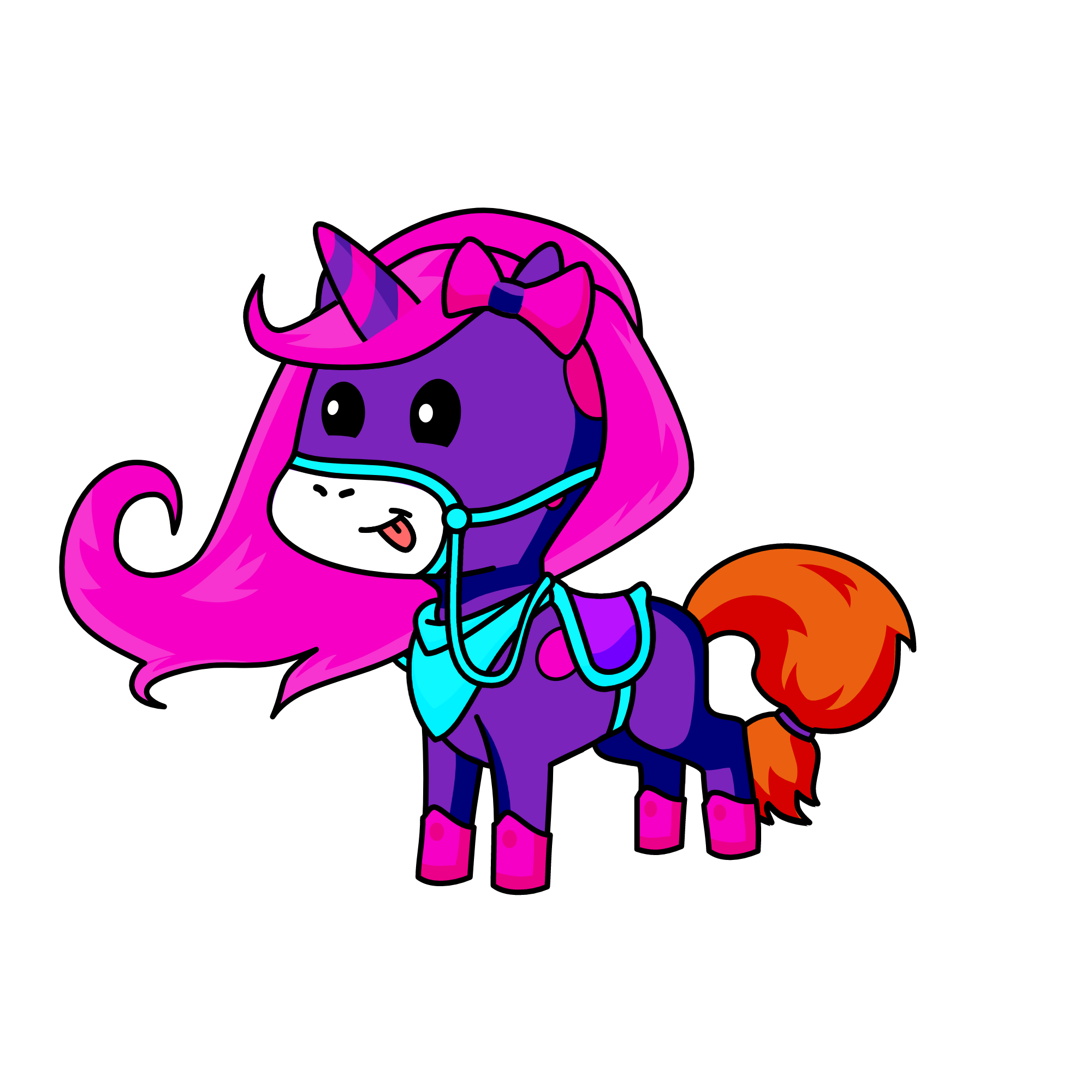 pinky, the unicorn