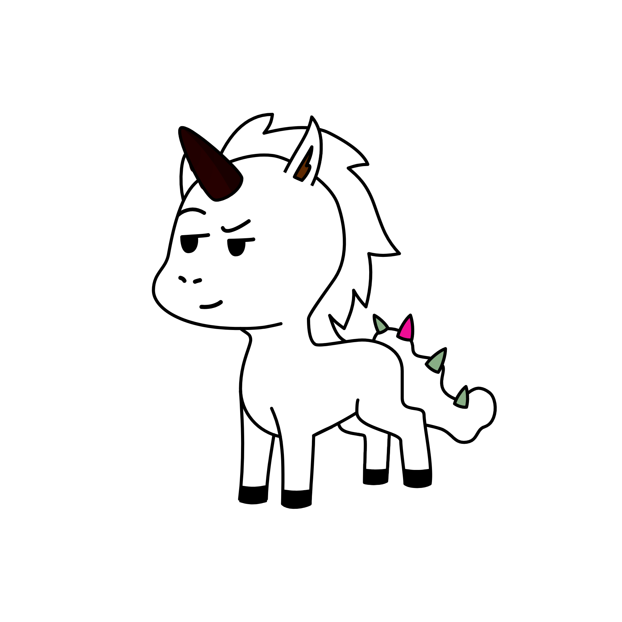 hi, the unicorn