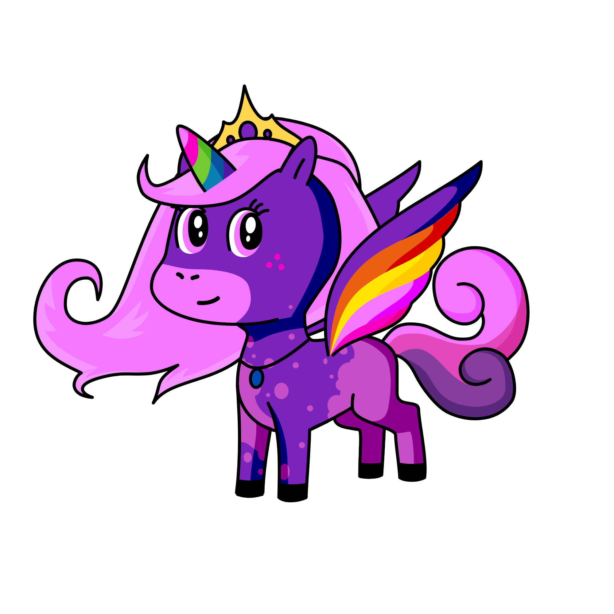 Majadi-corn, the unicorn