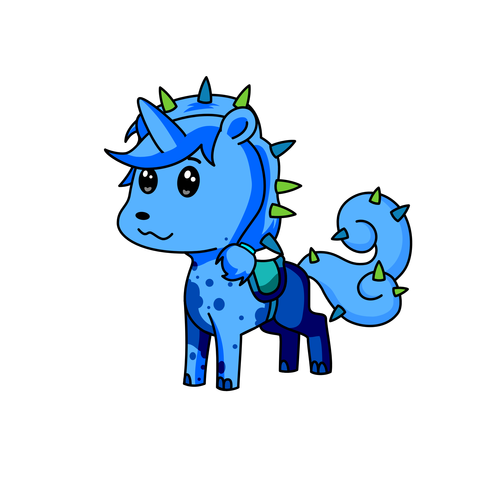 PomPom, the unicorn