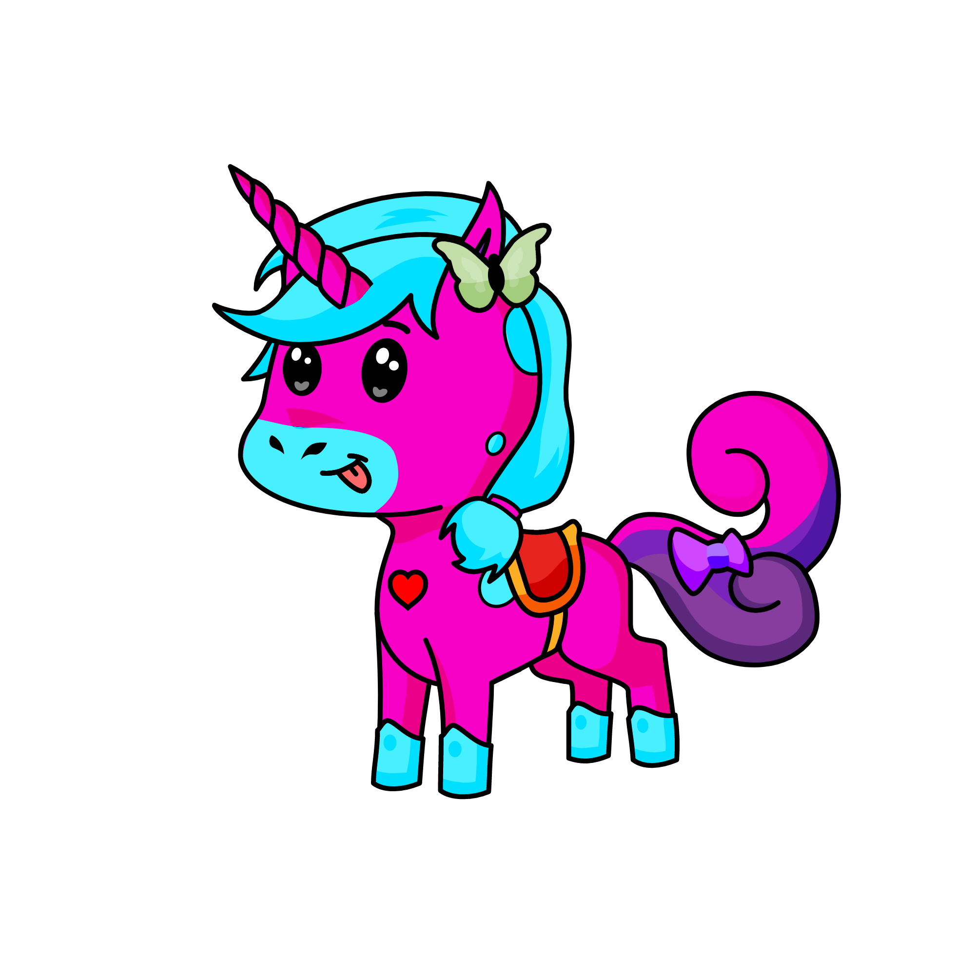 hunny, the unicorn