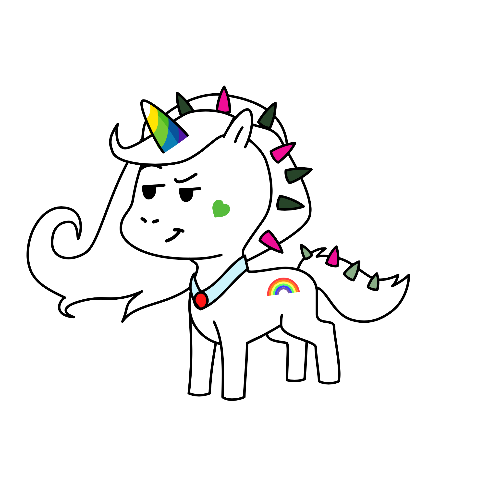 Goodbyelaven, the unicorn
