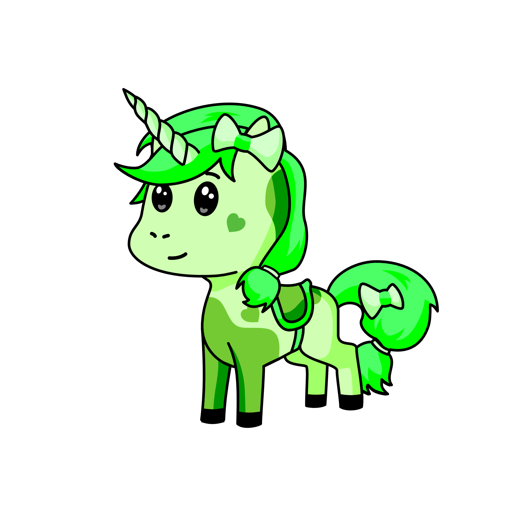 Grass, the unicorn