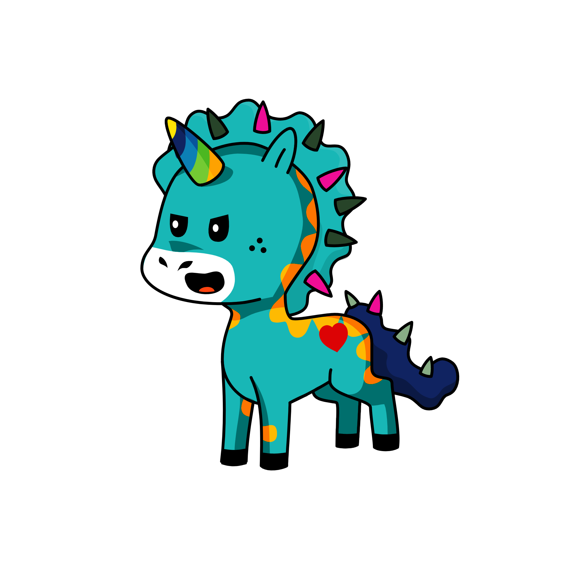 cool , the unicorn