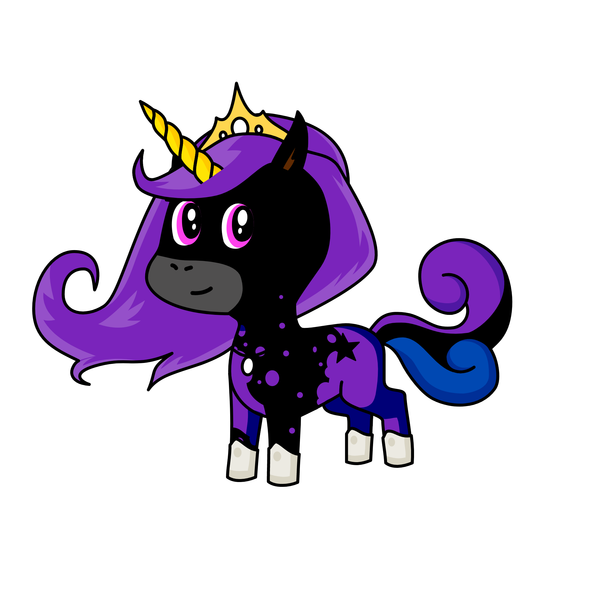 Luna, the unicorn