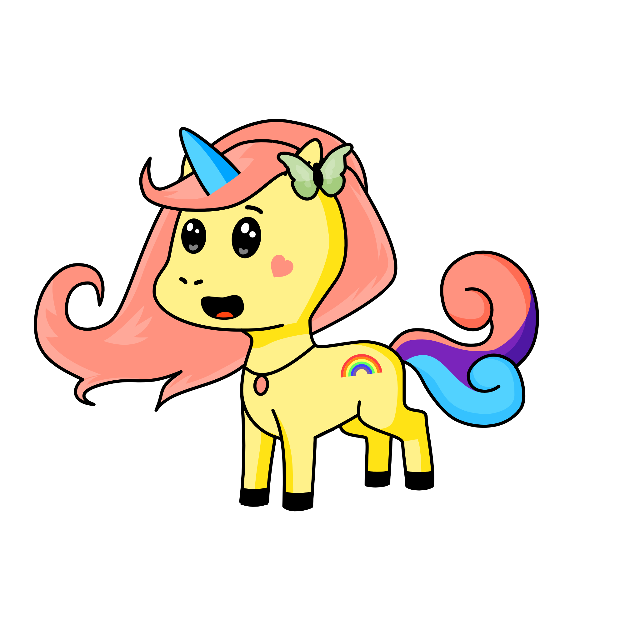Cutie Beauty, the unicorn