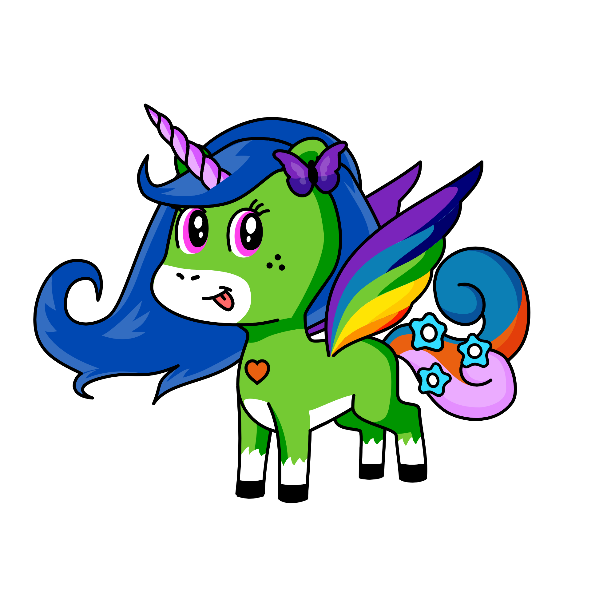 Sasha, the unicorn