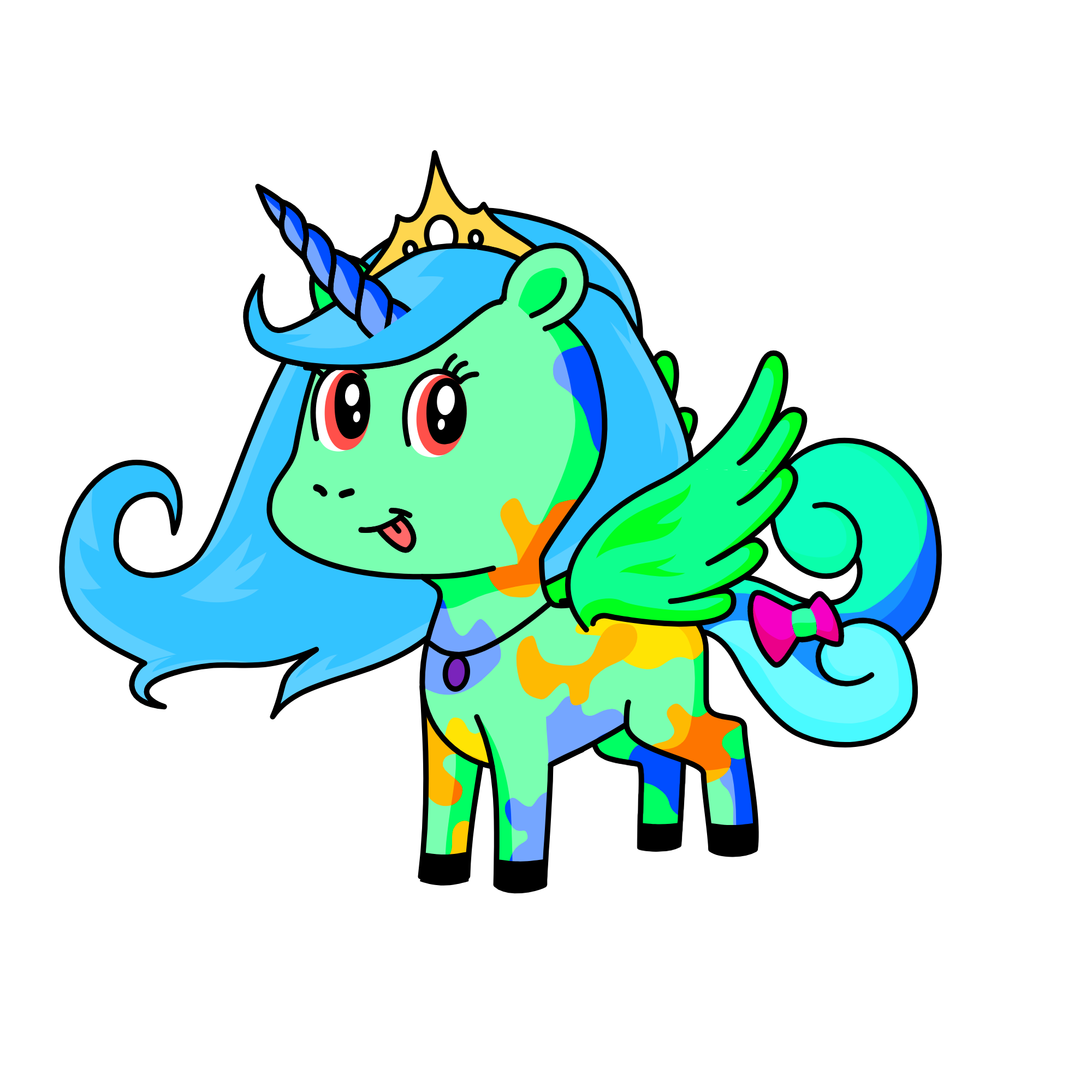 Sarha, the unicorn