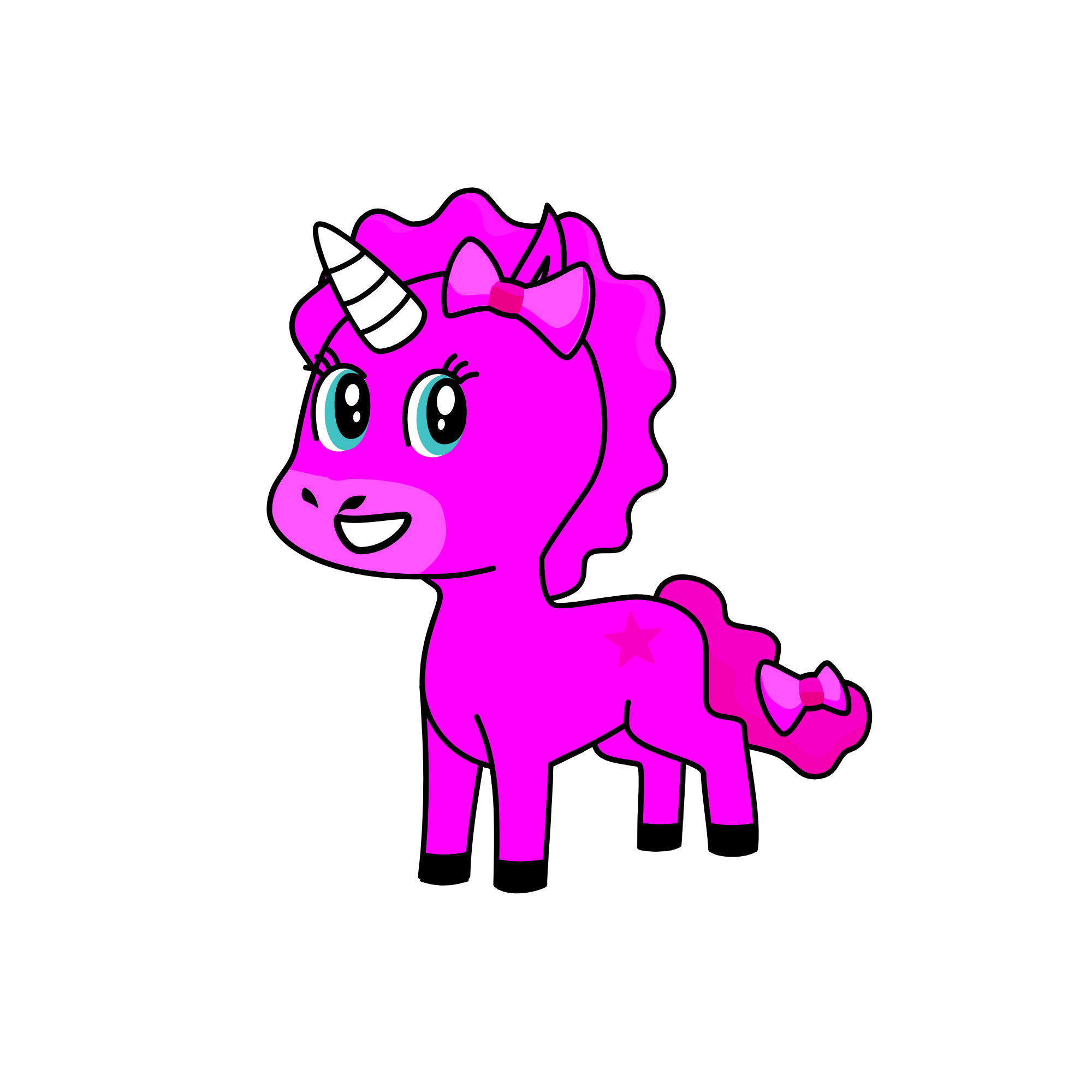 pinkie pie, the unicorn