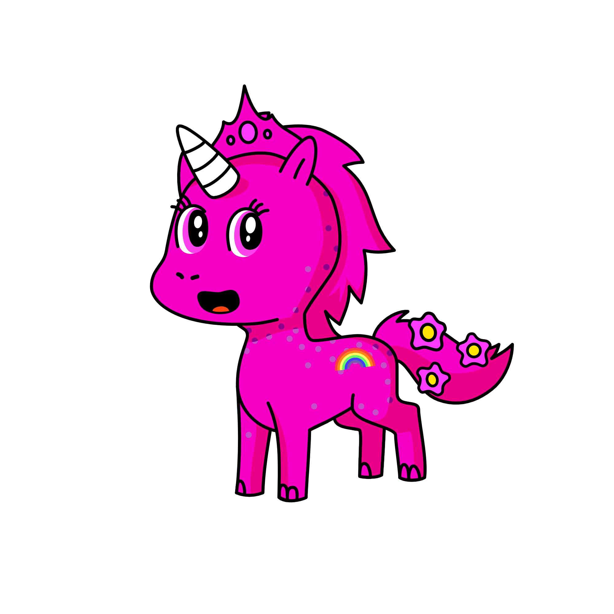 pinkie pie, the unicorn