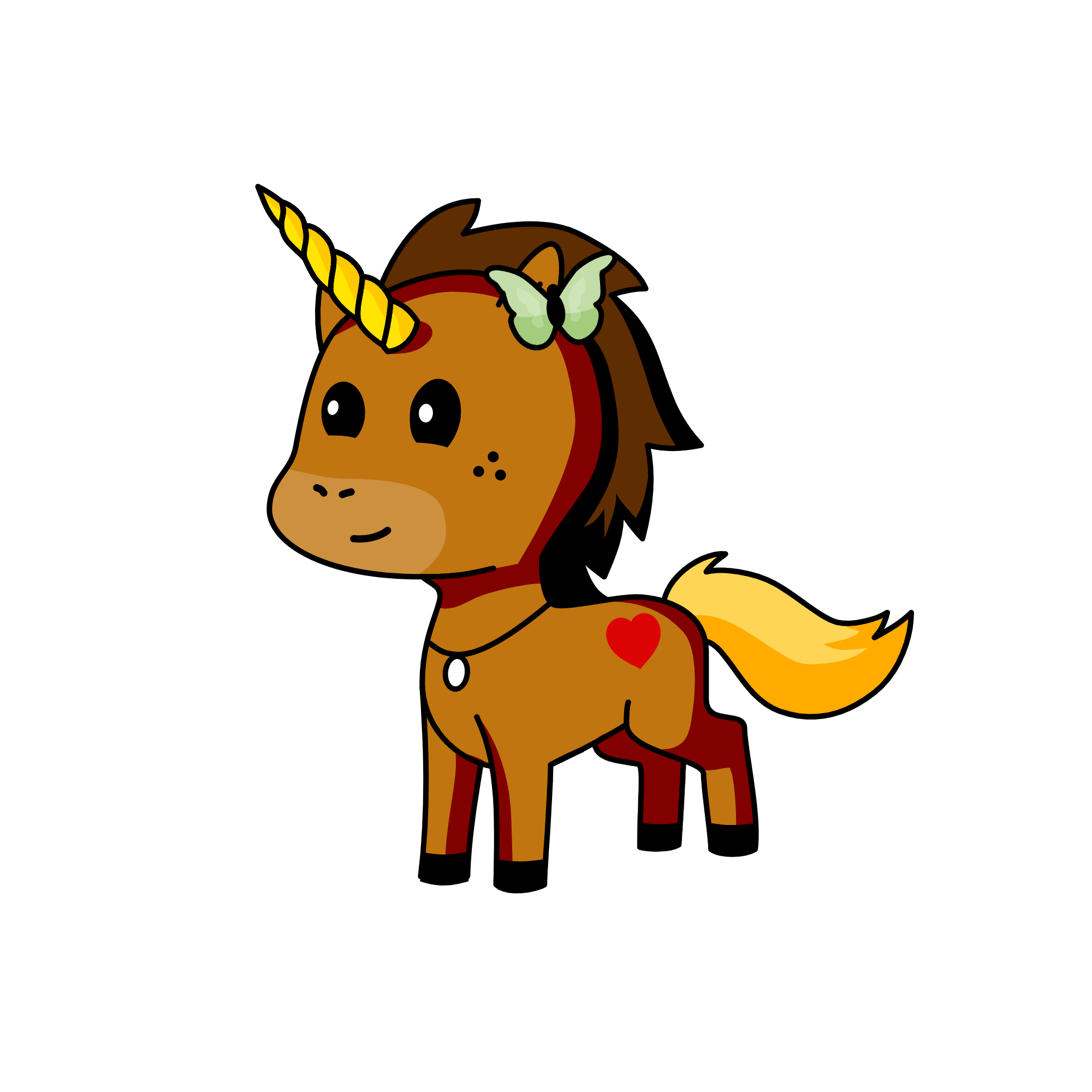 Sunny, the unicorn