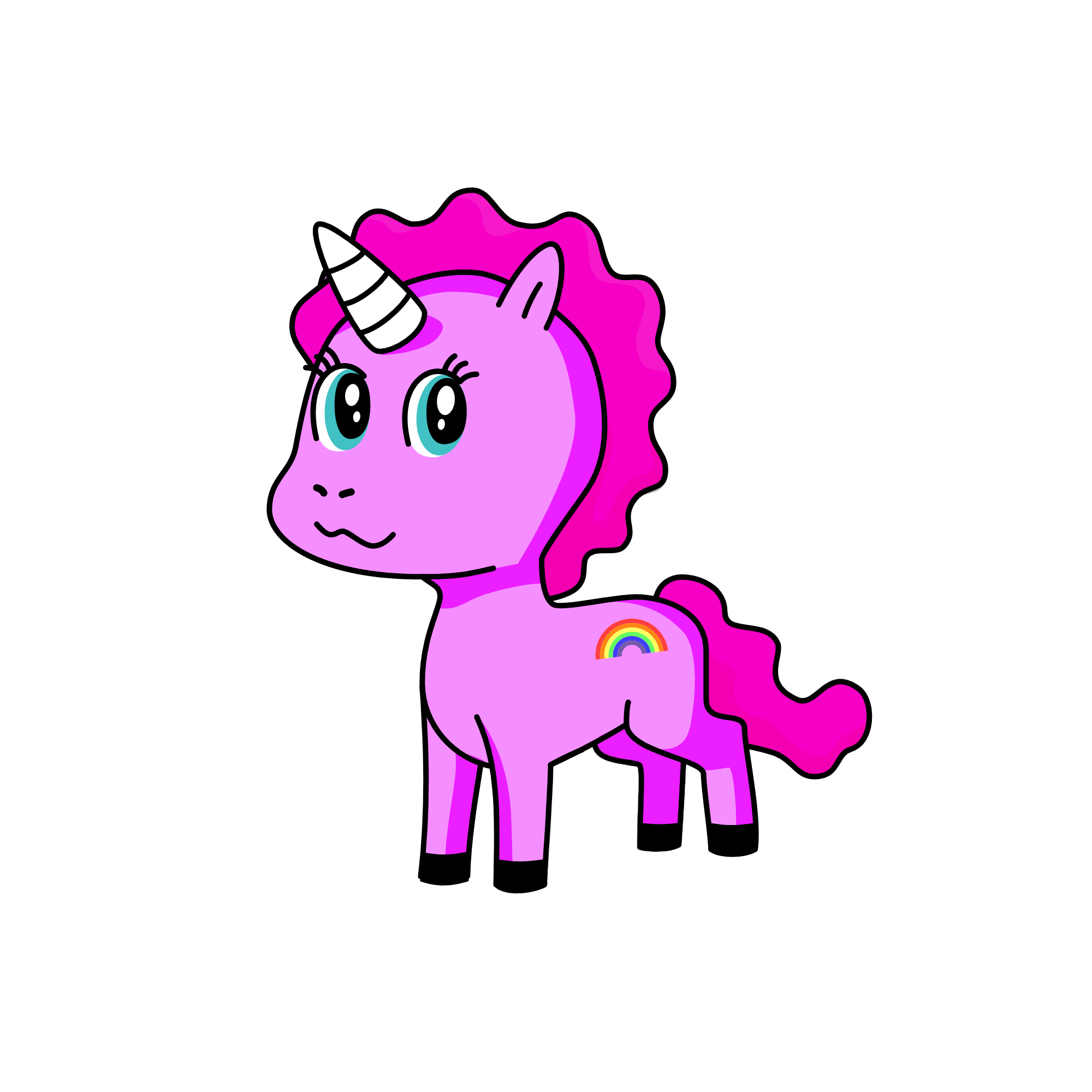 Pinkie Pie, the unicorn