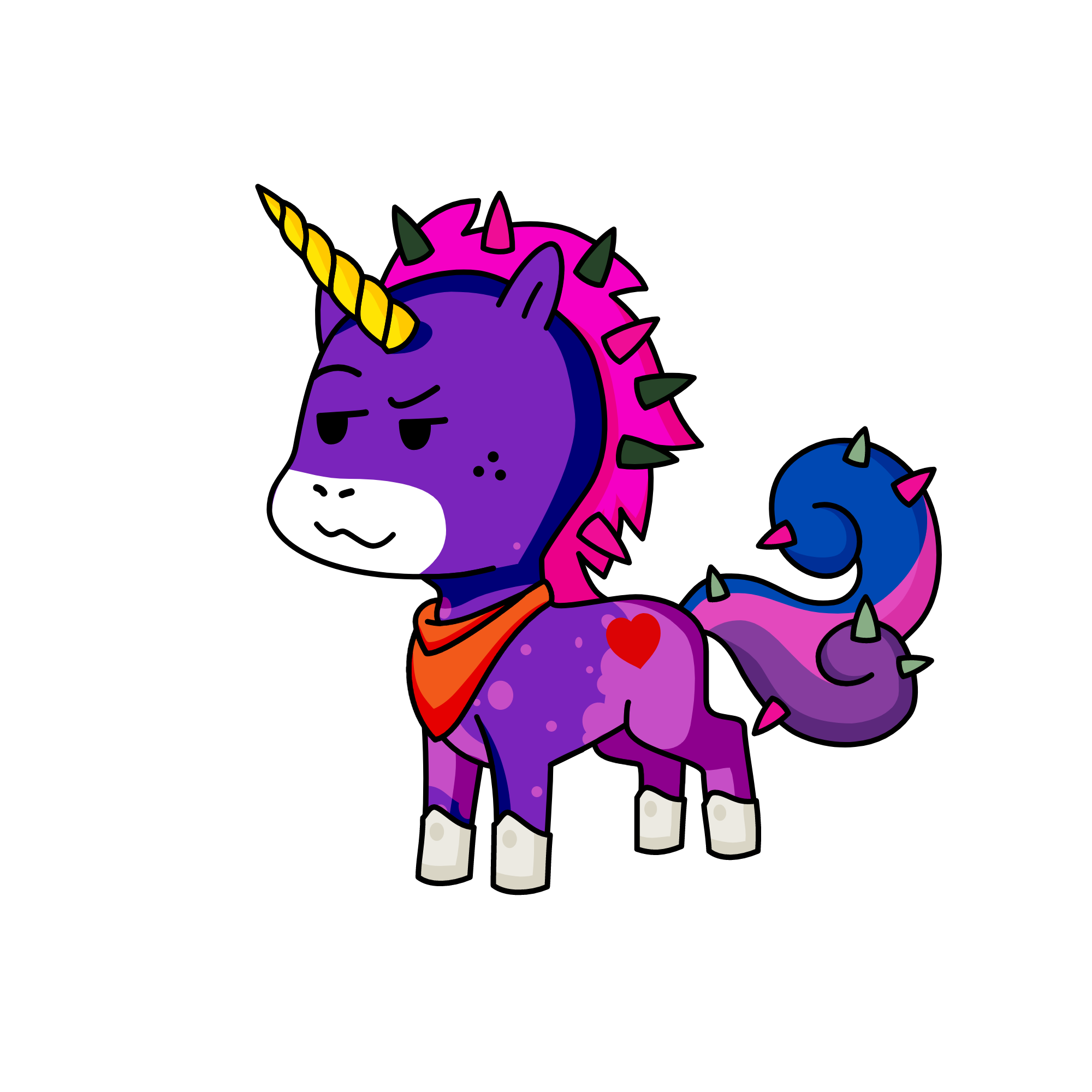 rock, the unicorn