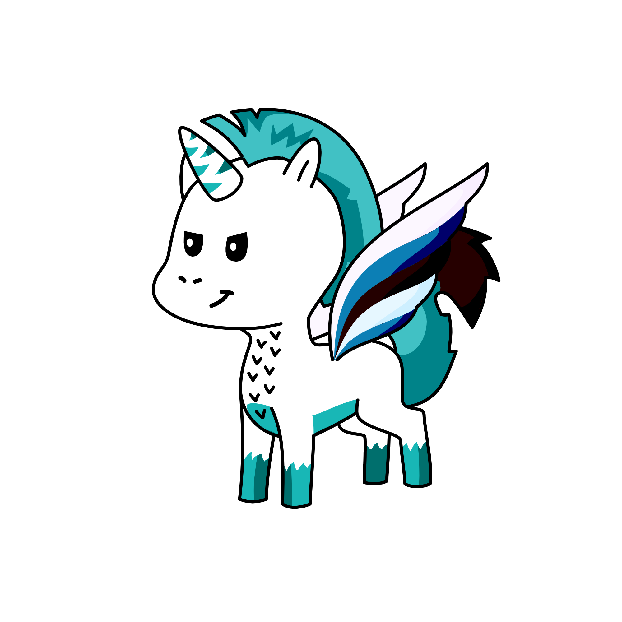 Eagle, the unicorn