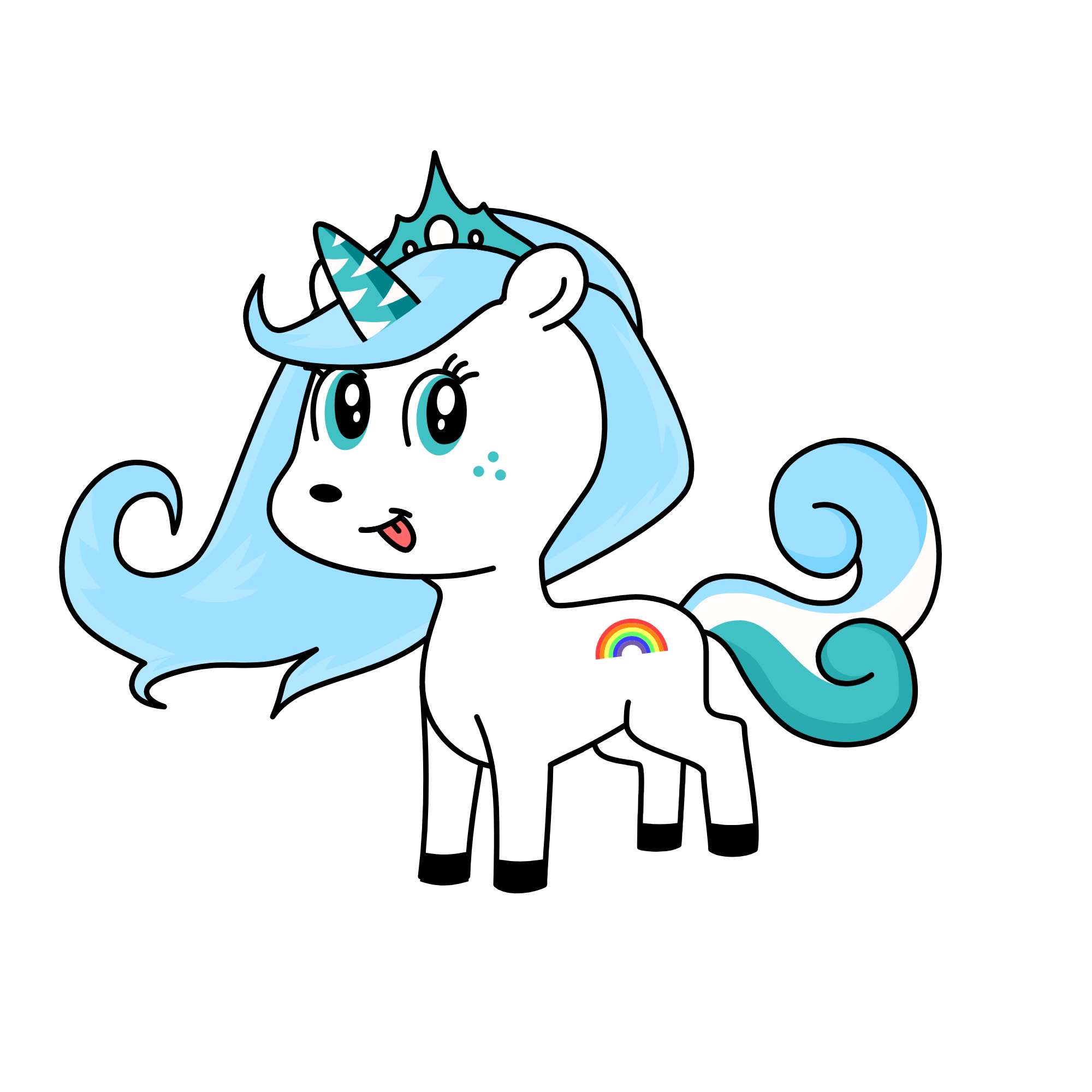 Swift Wind, the unicorn