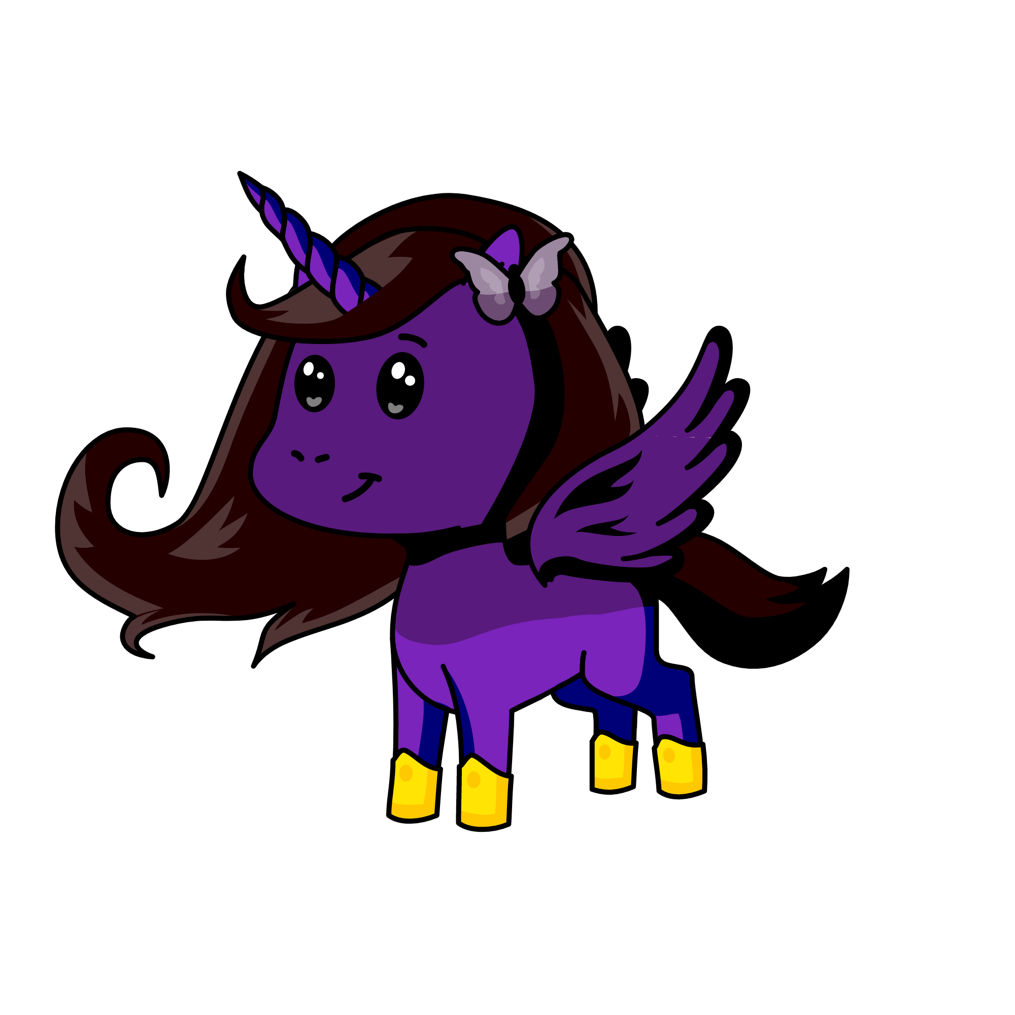 Midnight, the unicorn