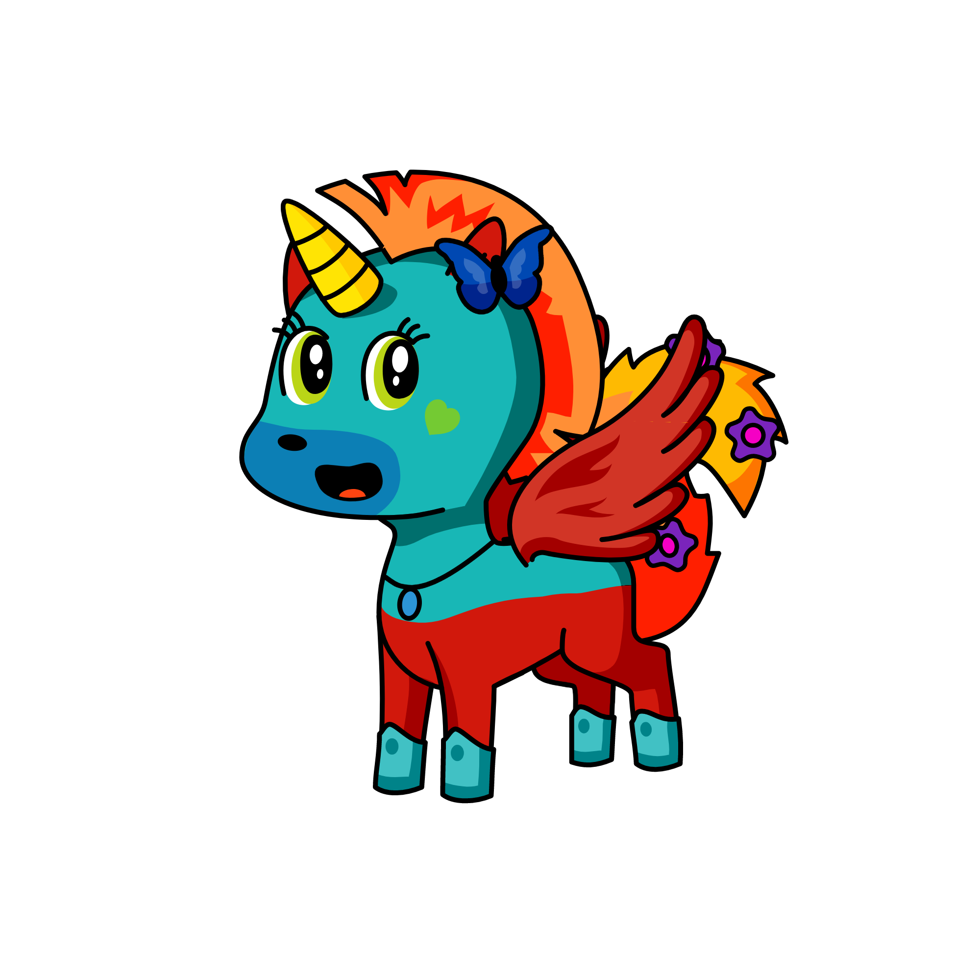  , the unicorn