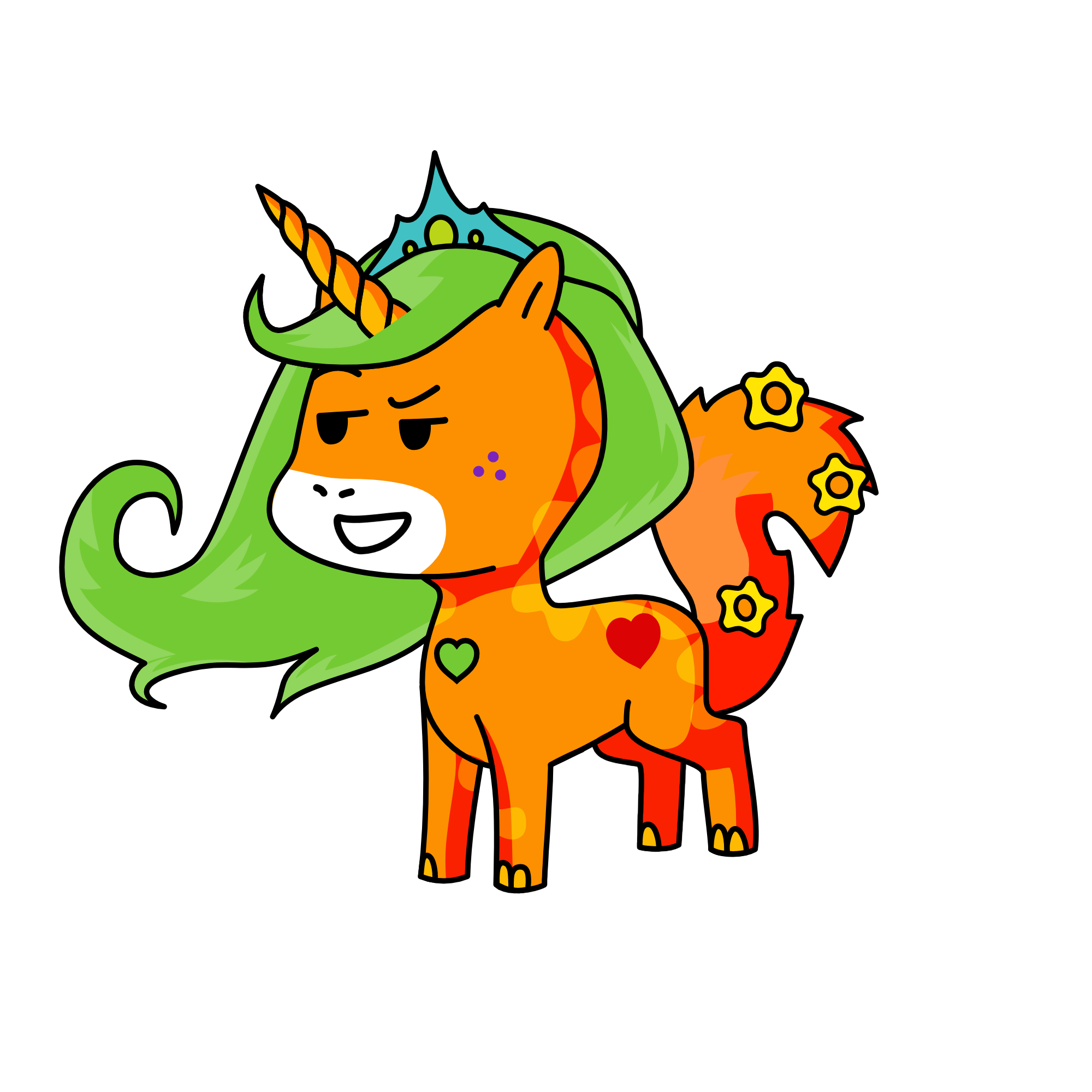  , the unicorn