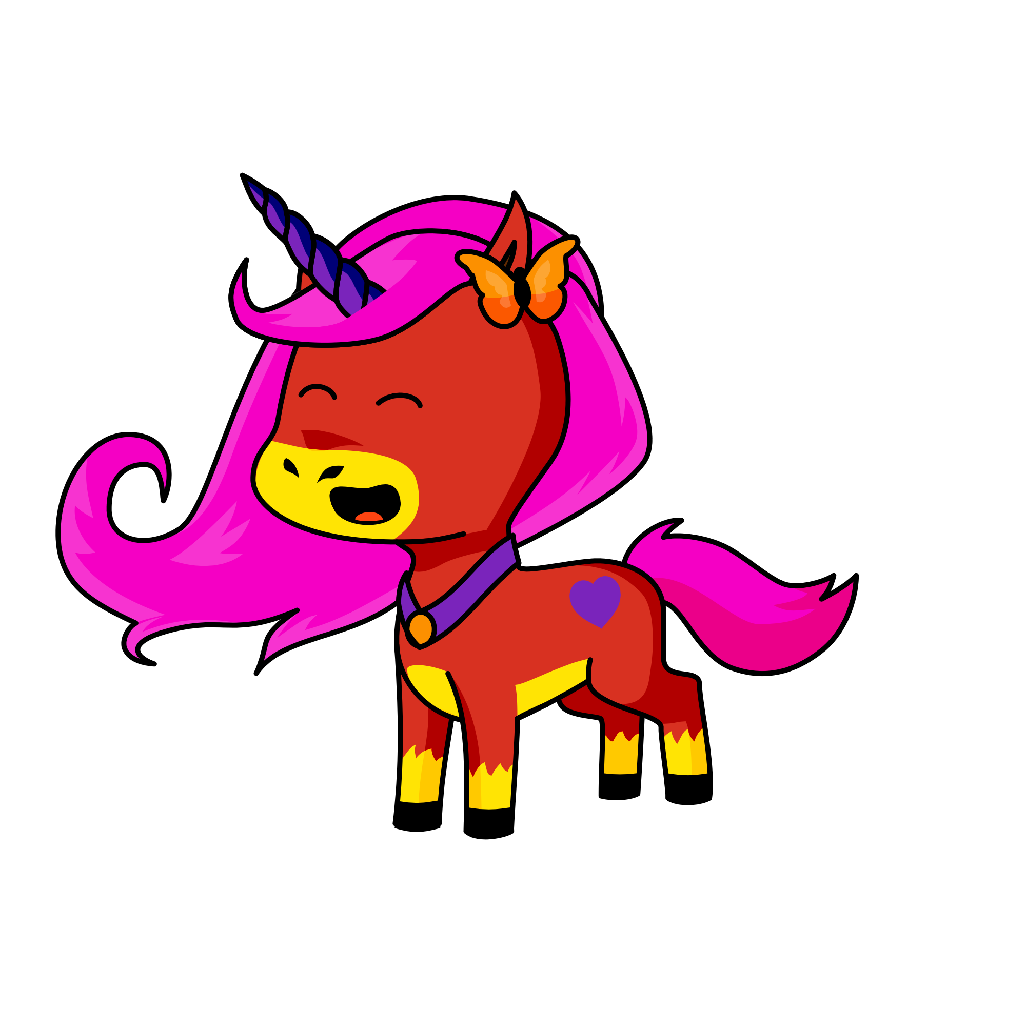 Breezy, the unicorn