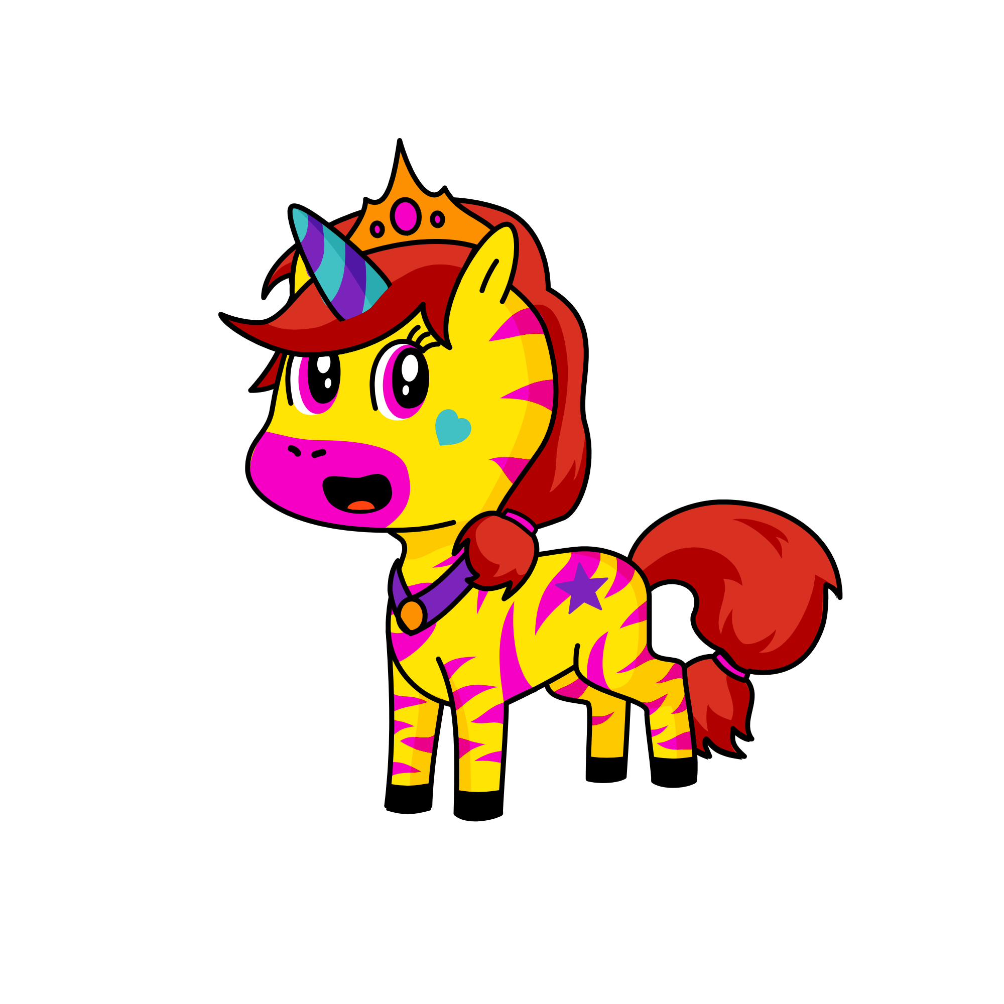 Unora, the unicorn