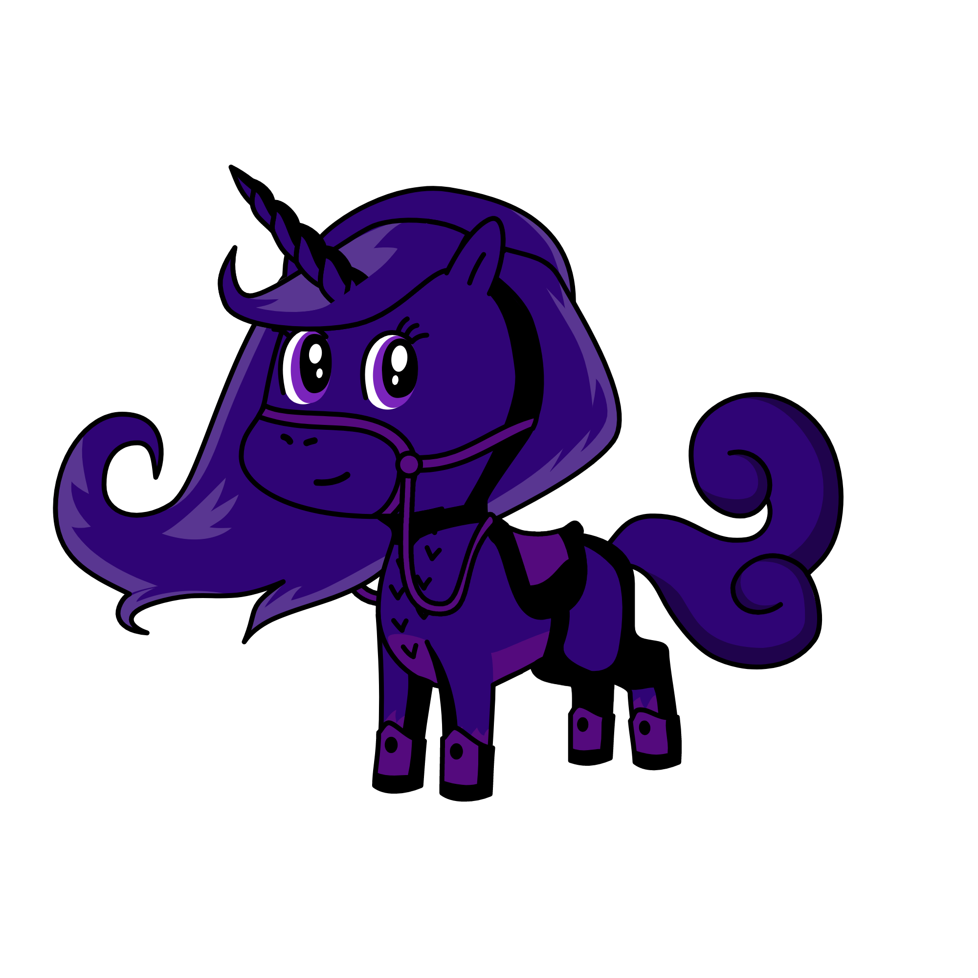 nightmare moon, the unicorn
