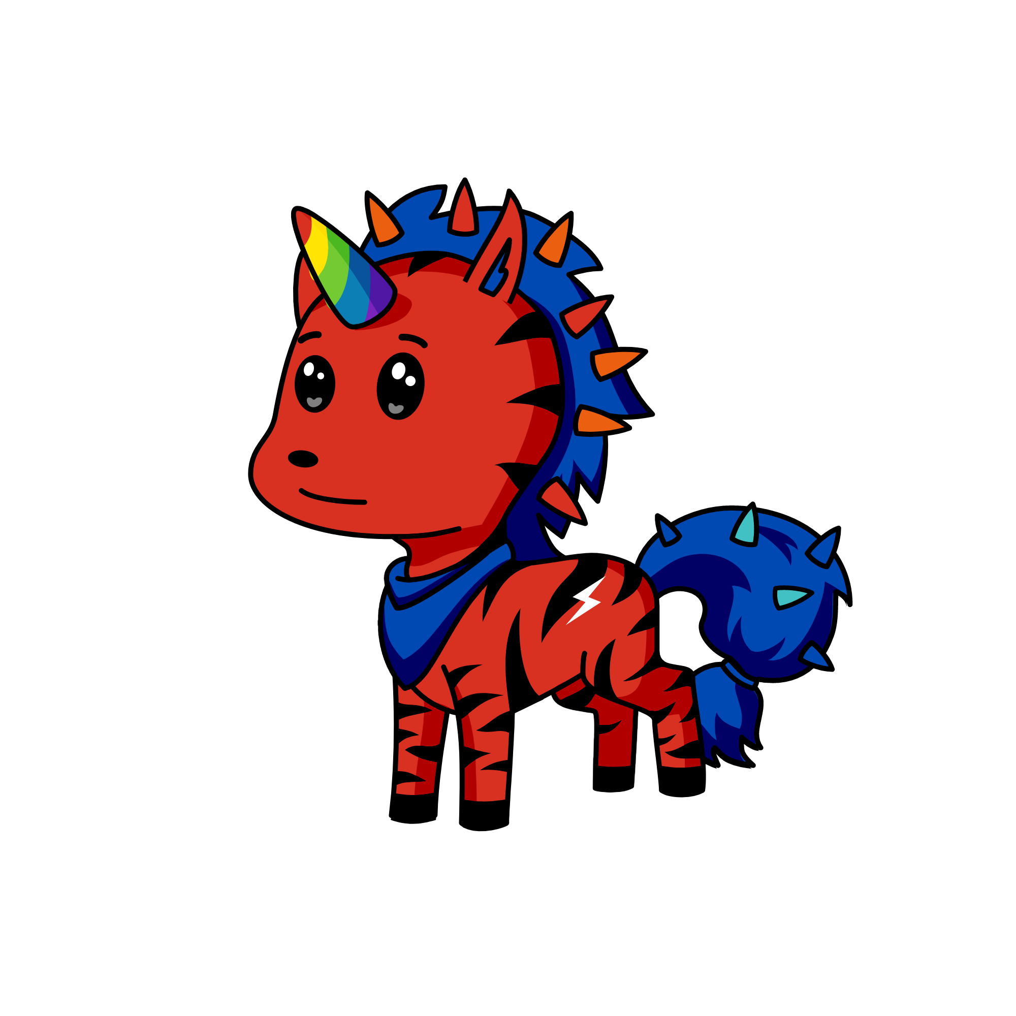 spike, the unicorn
