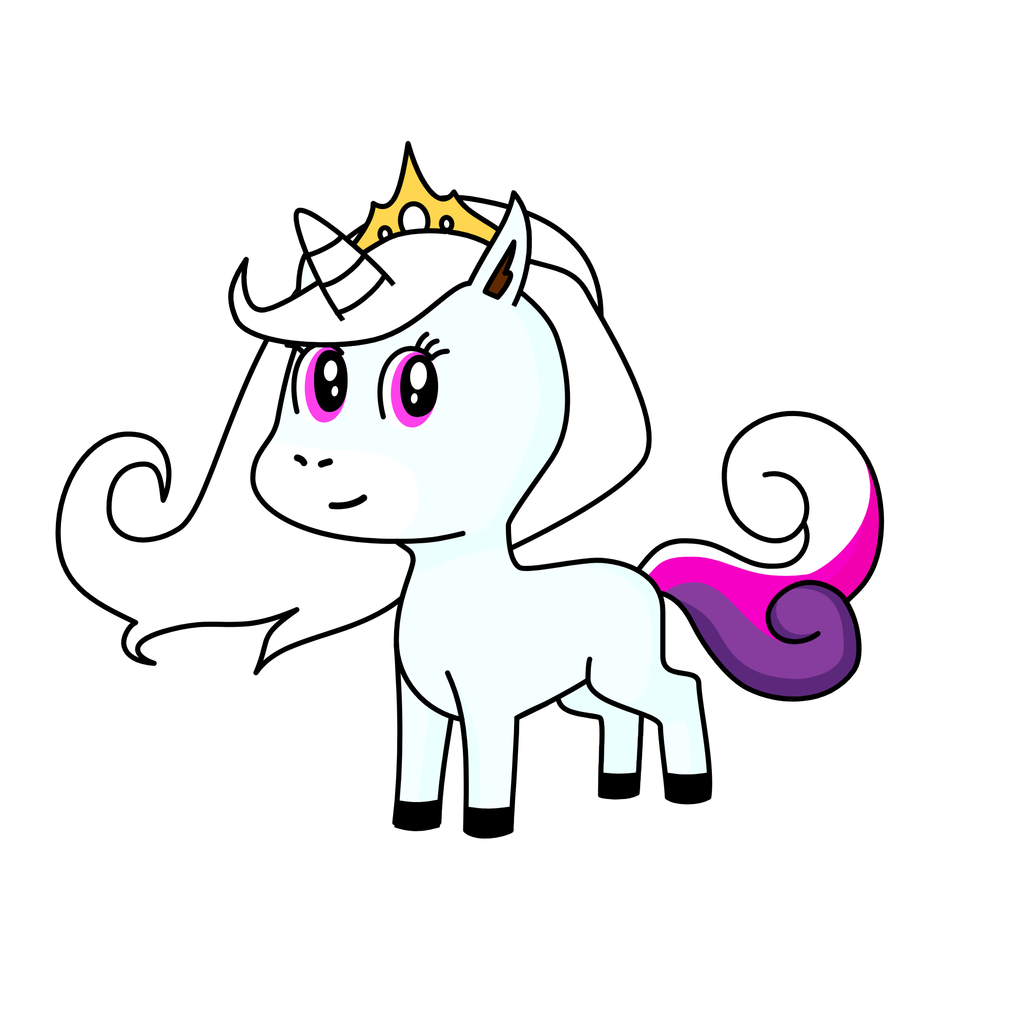 cat, the unicorn