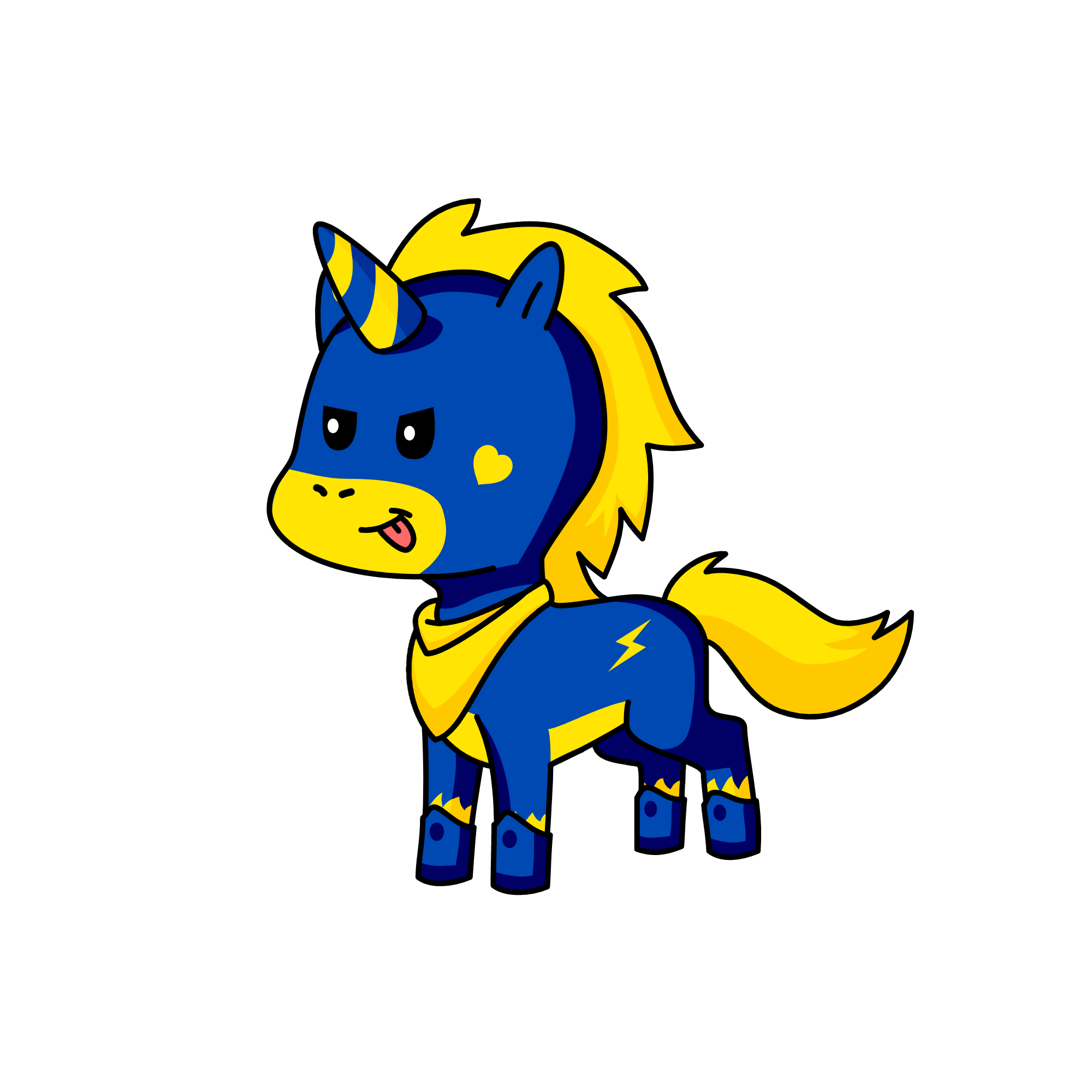 Lightning King , the unicorn